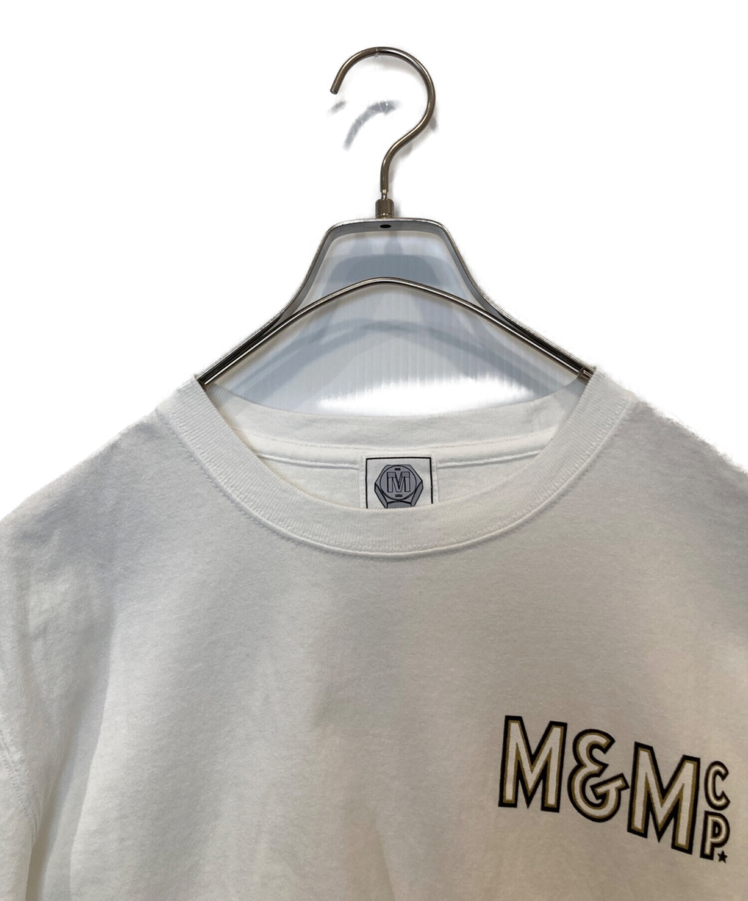 m&m custom performance (エムアンドエム カスタムパフォーマンス) Tシャツ ホワイト サイズ:M
