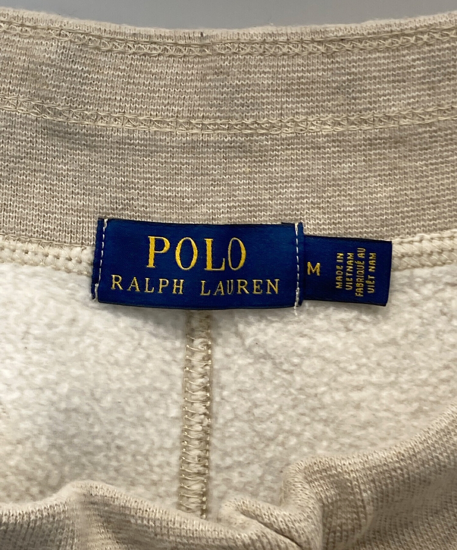 POLO RALPH LAUREN (ポロ・ラルフローレン) スウェットパンツ アイボリー サイズ:M