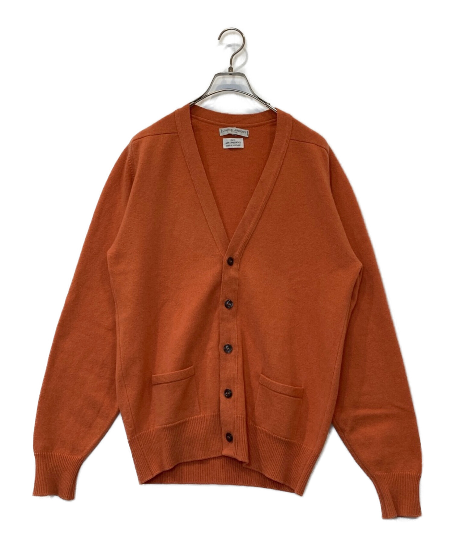 UNITED ARROWS TOKYO (ユナイテッドアローズトウキョウ) カーディガン オレンジ サイズ:40