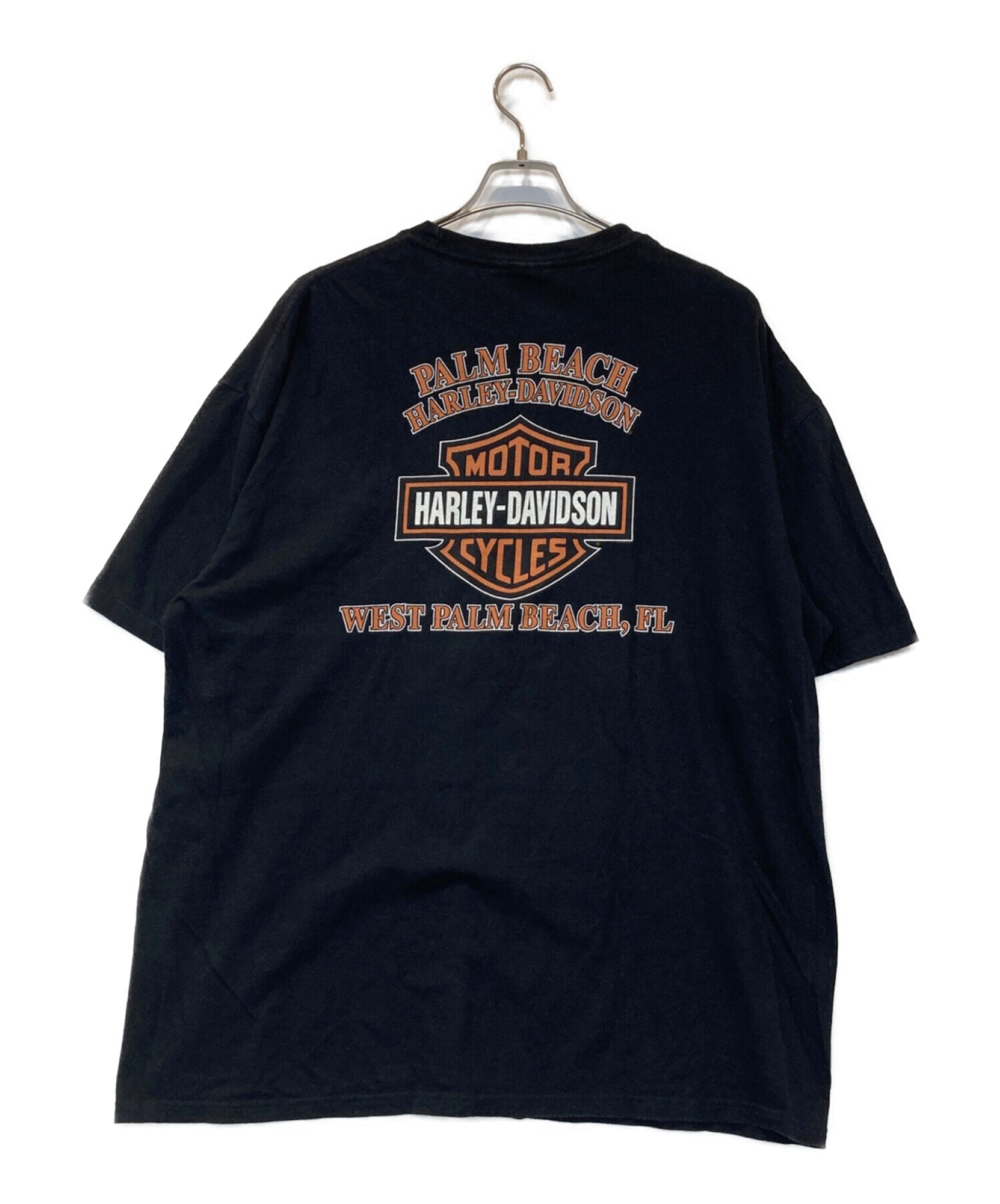 HARLEY-DAVIDSON (ハーレーダビッドソン) Tシャツ ブラック サイズ:2XL