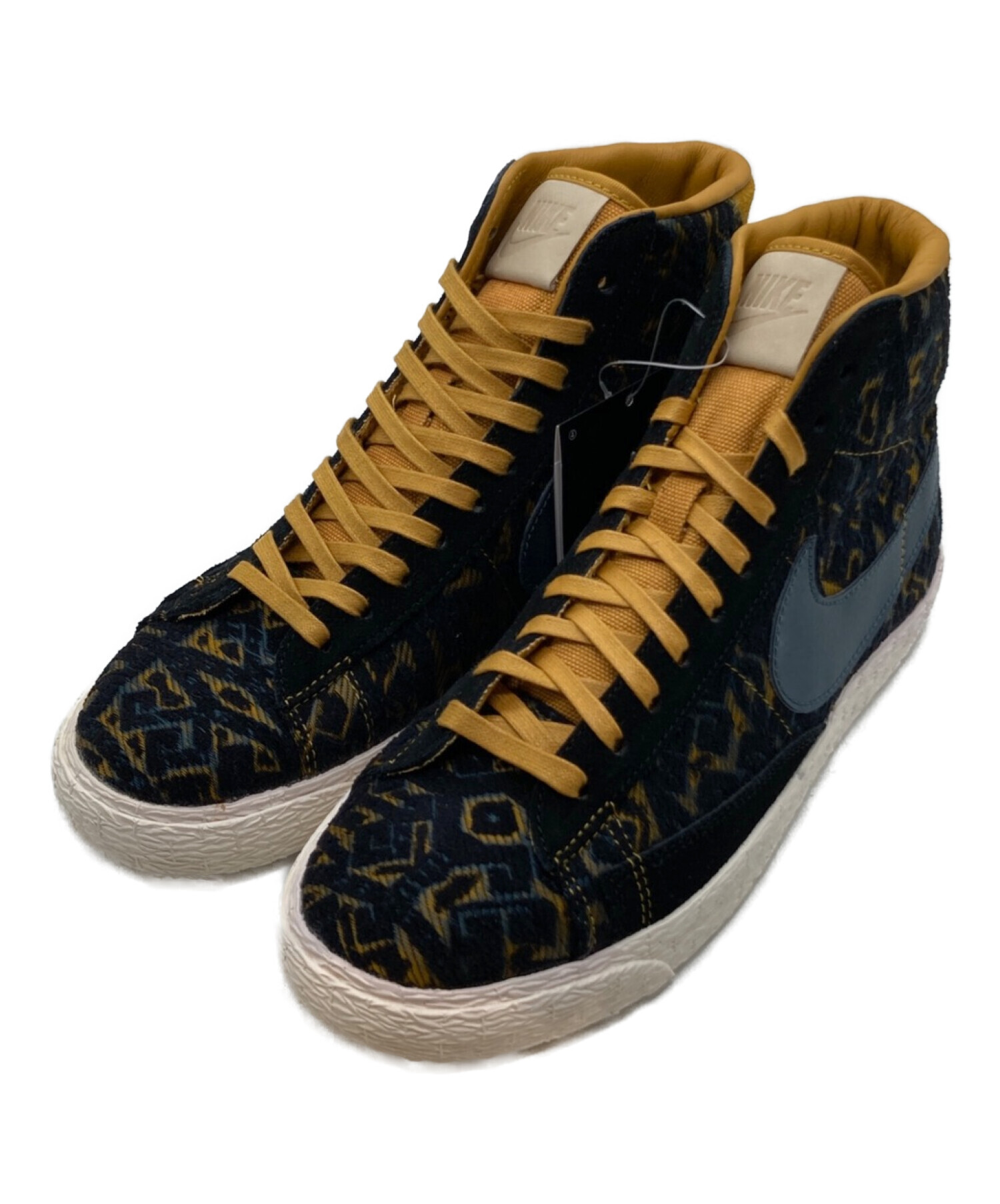 NIKE (ナイキ) BLAZER MID PRM ネイビー サイズ:23 未使用品