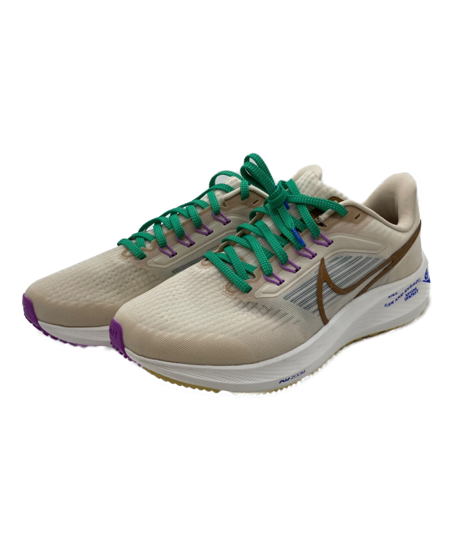 NIKE (ナイキ) AIR ZOOM PEGASUS 39 PRM ベージュ サイズ:25.5