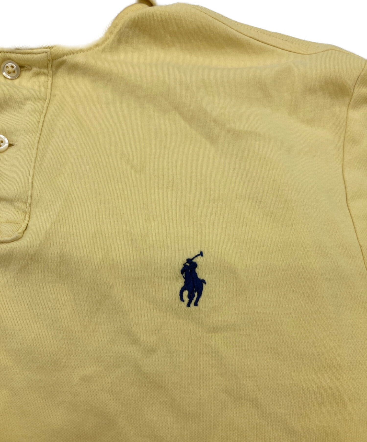 POLO RALPH LAUREN (ポロ・ラルフローレン) ポロシャツ イエロー サイズ:M