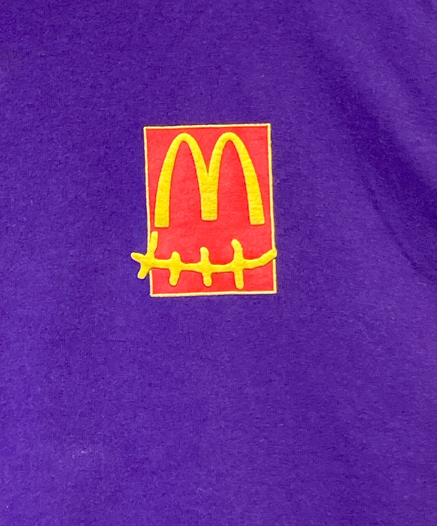 Travis Scott CACTUS JACK (トラヴィス・スコット カクタスジャック) McDonald's (マクドナルド) Action  Figure Series II T-Shirt パープル サイズ:XL