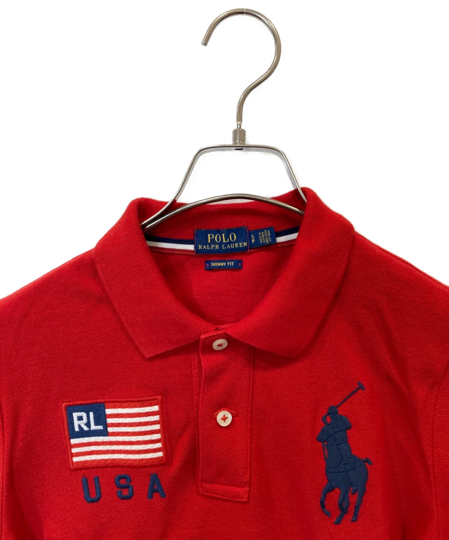 RALPH LAURENポロシャツ THE SKINNY POLO US S - トップス