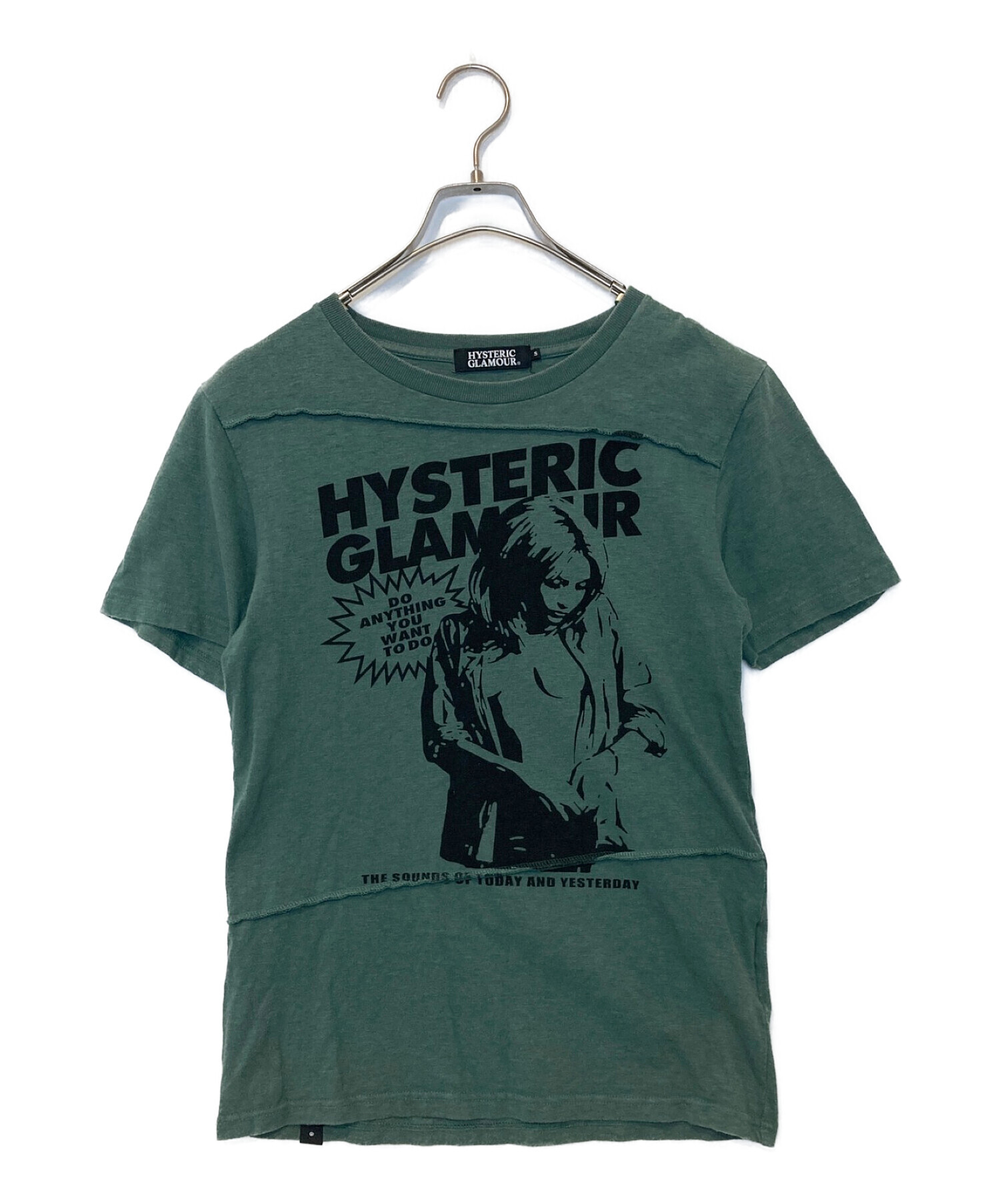 Hysteric Glamour (ヒステリックグラマー) プリントカットソー グリーン サイズ:S