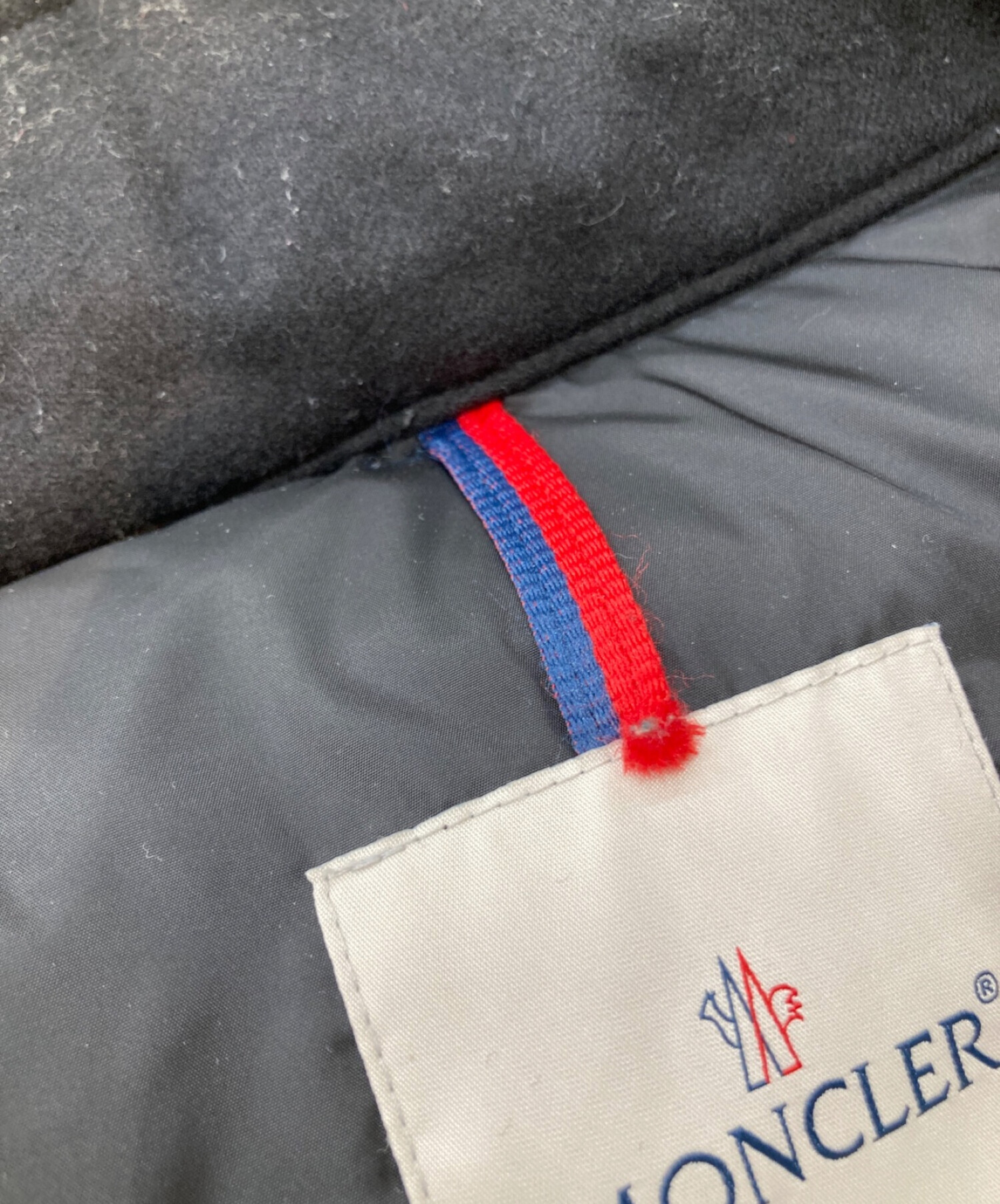 中古・古着通販】MONCLER (モンクレール) ウール切替えダウン