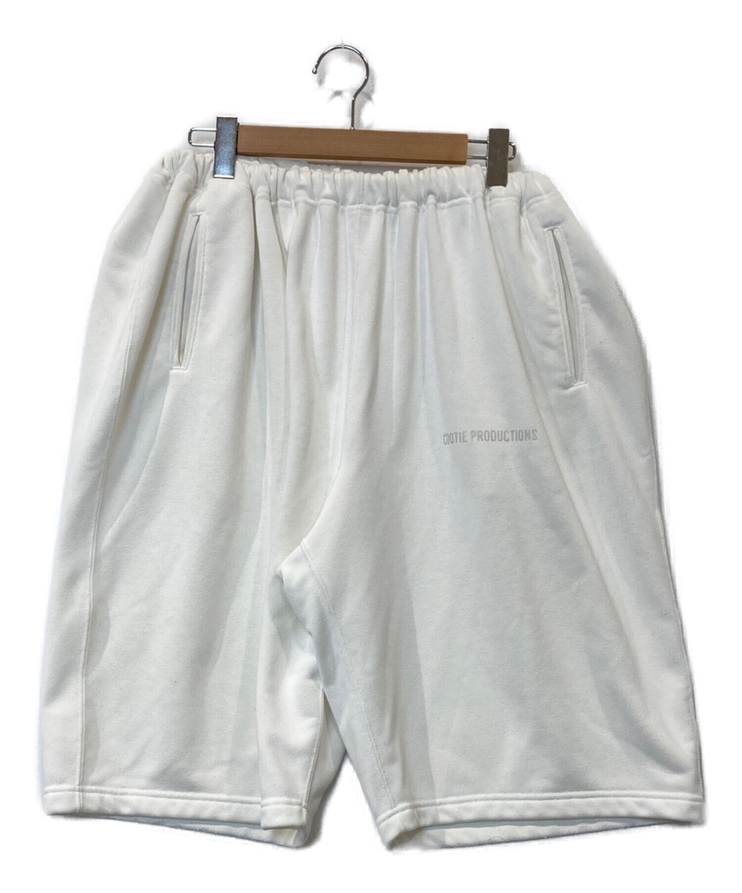 COOTIE (クーティー) Dry Tech Sweat Shorts ホワイト サイズ:L