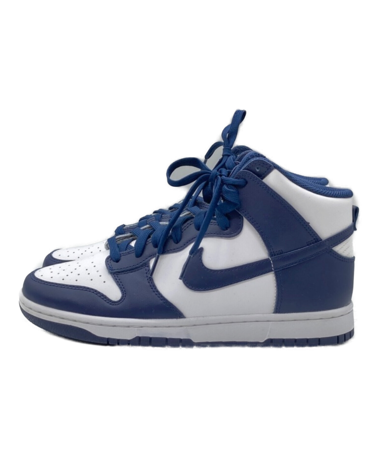 NIKE (ナイキ) Dunk High Championship Navy ブルー×ホワイト サイズ:27㎝