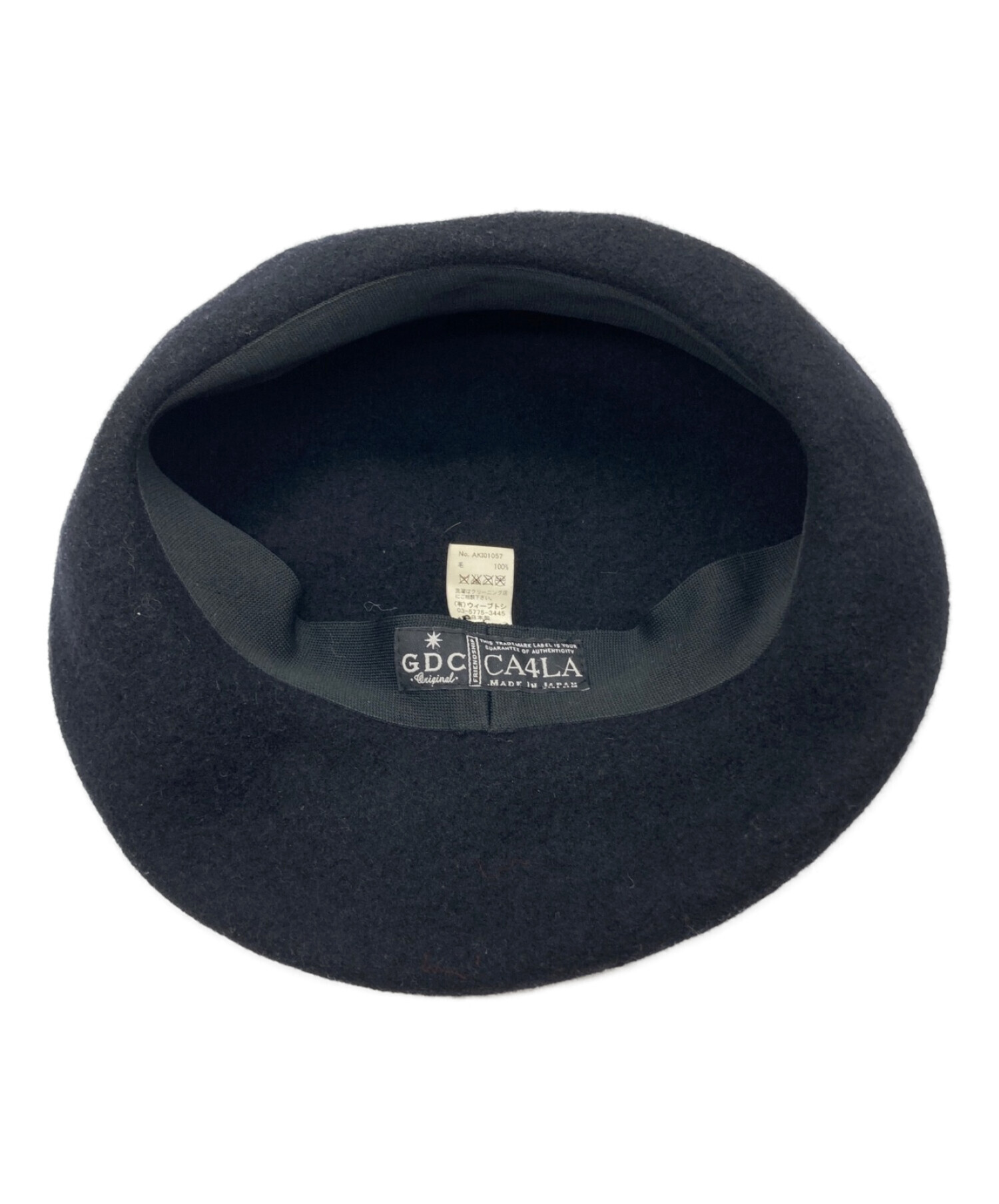 柔らかい GDC×CA4LA（カシラ） ベレー帽 / ハンチング/ベレー帽 ...