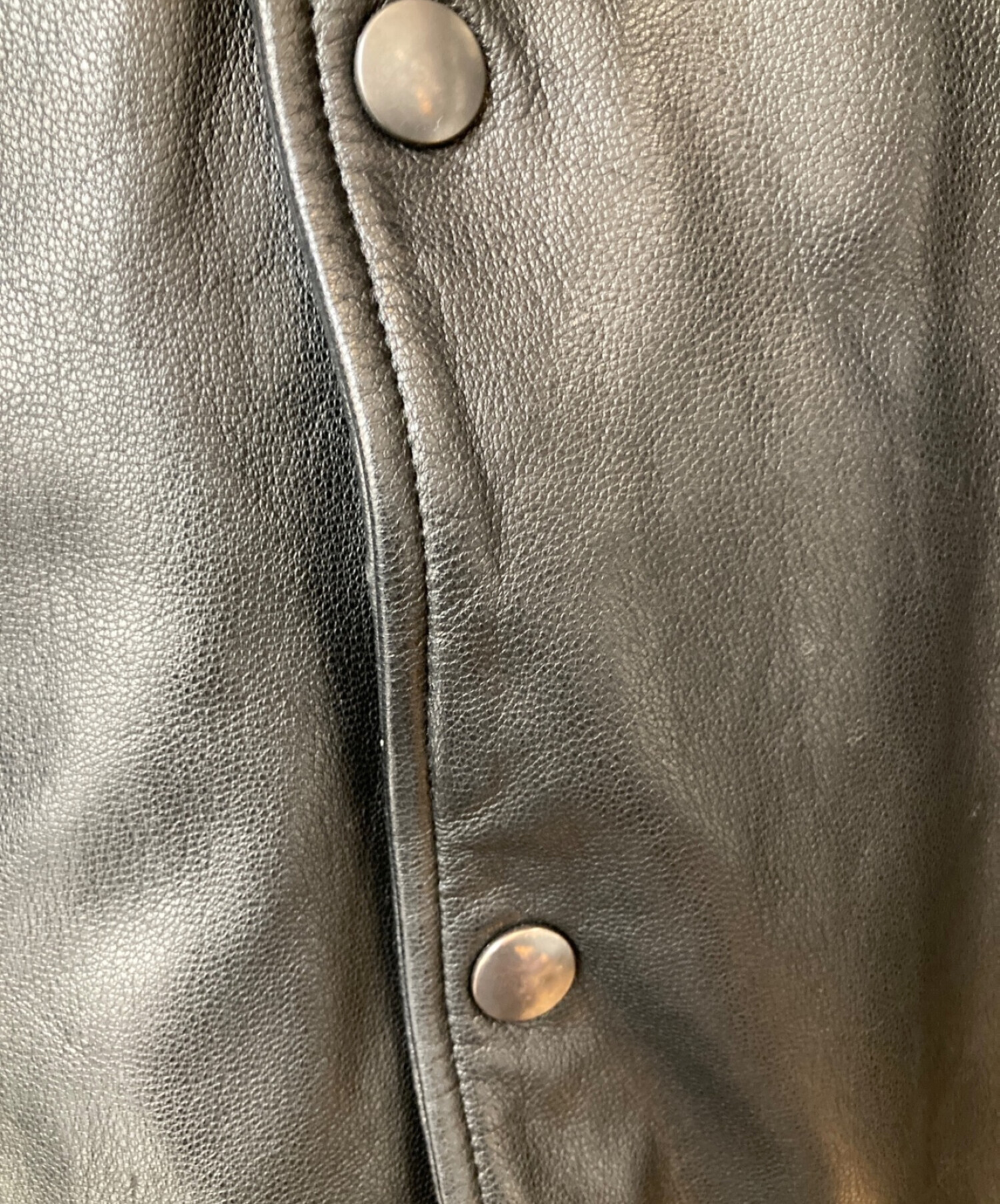 stussy (ステューシー) Brass Leather Coach Jacket ブラック サイズ:M