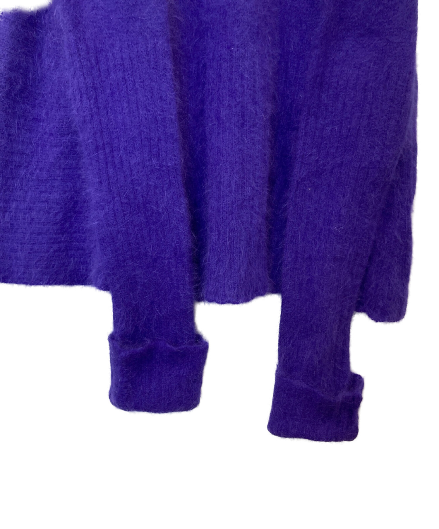 mother (マザー) SONIA angora knit tunic パープル サイズ:不明
