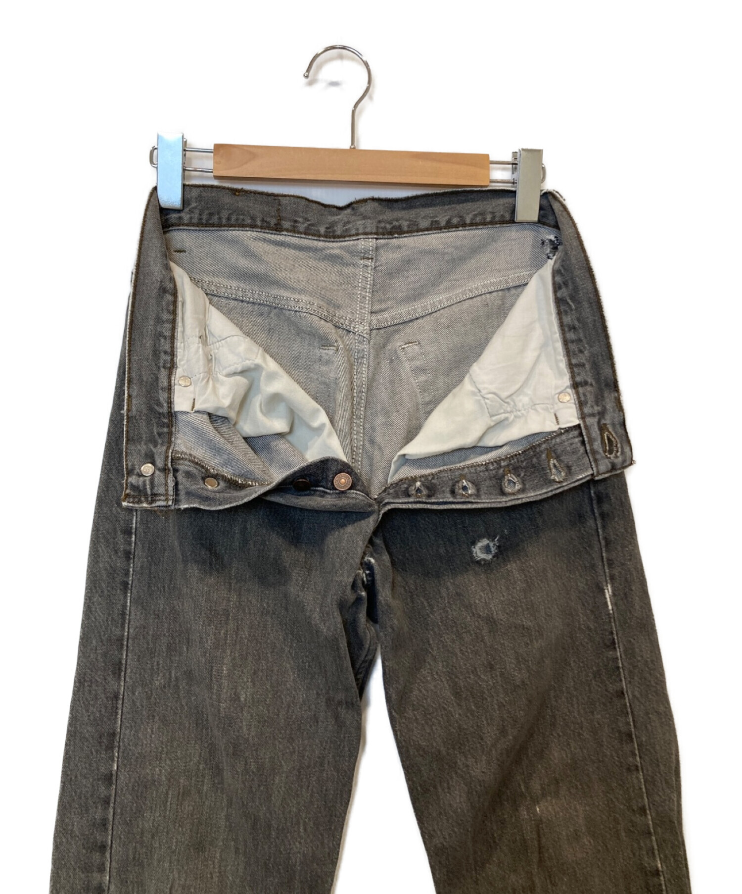 中古・古着通販】LEVI'S (リーバイス) 【古着】先染め501デニムパンツ