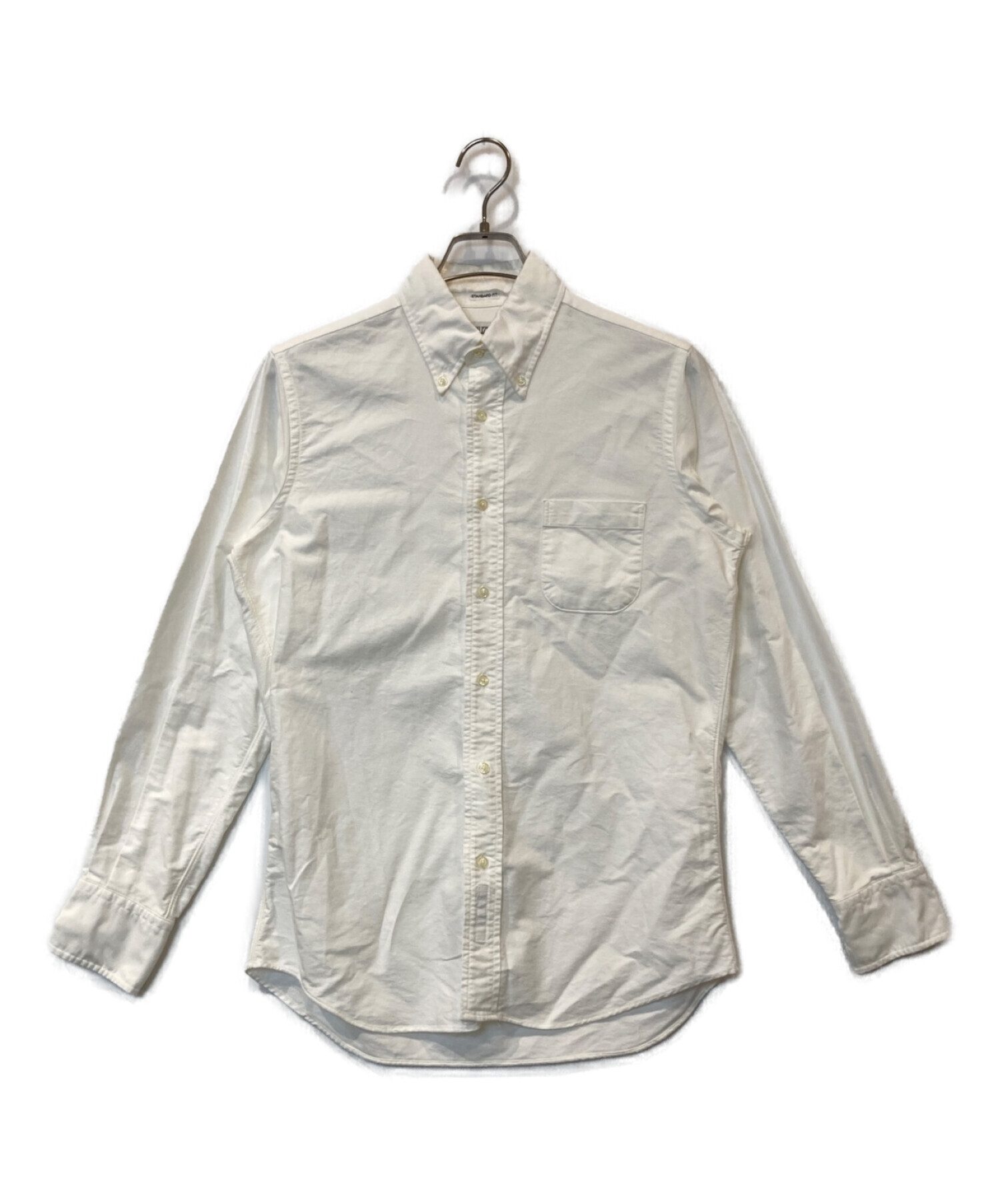 INDIVIDUALIZED SHIRTS (インディビジュアライズドシャツ) オックスフォードシャツ ホワイト サイズ:15-32