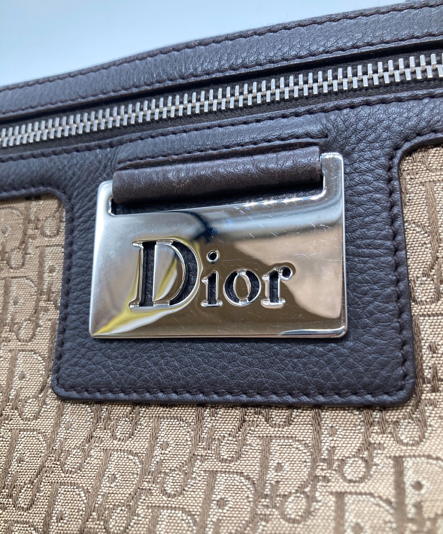 Christian Dior (クリスチャン ディオール) ショルダーバッグ ブラウン