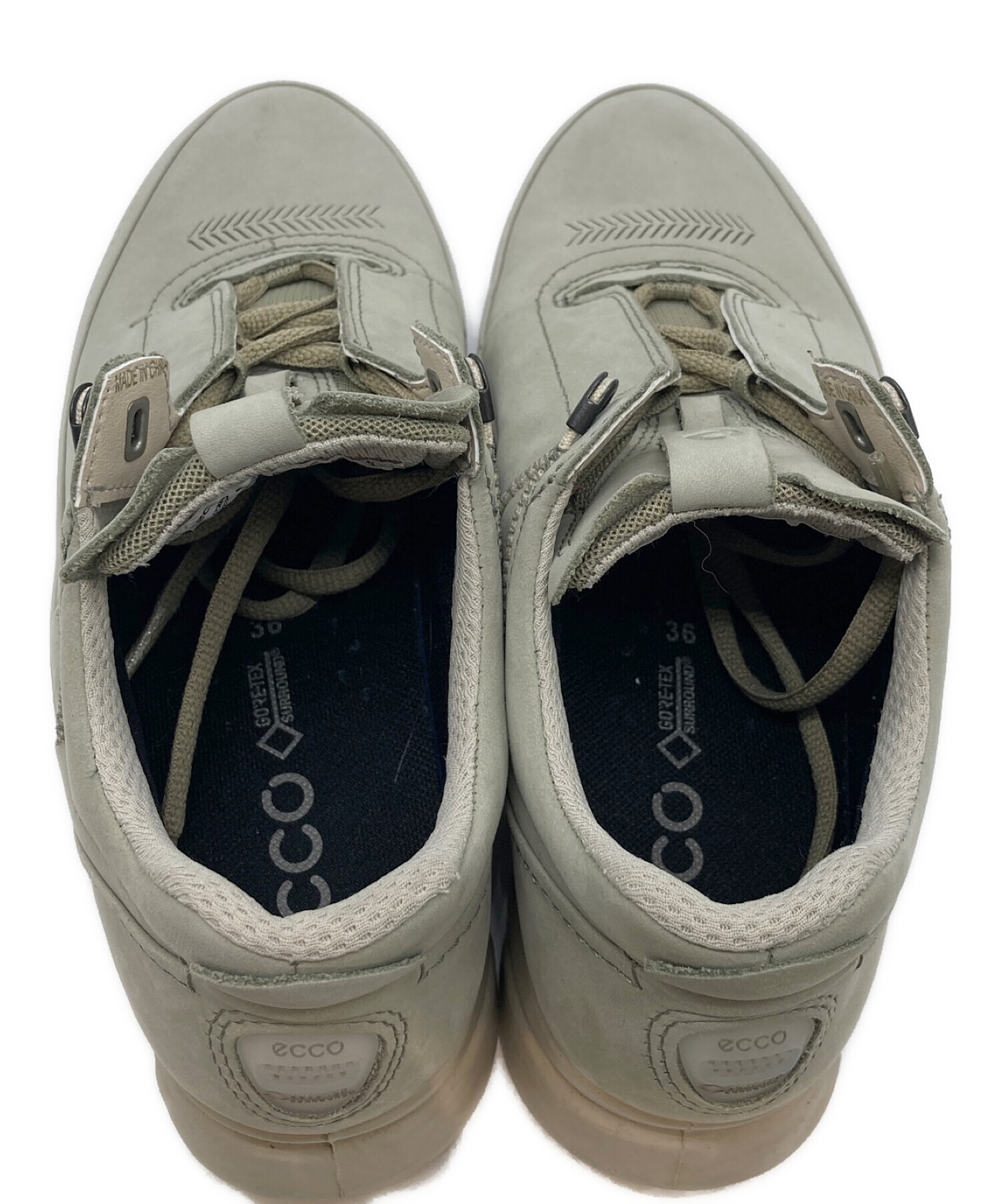 ECCO (エコー) MULTI-VENT W スニーカー グレー サイズ:36