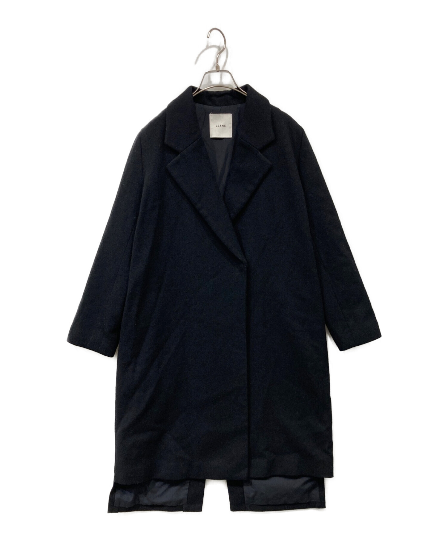 中古・古着通販】CLANE (クラネ) BACK CROSS COAT/ ブラック サイズ:36｜ブランド・古着通販 トレファク公式【TREFAC  FASHION】スマホサイト