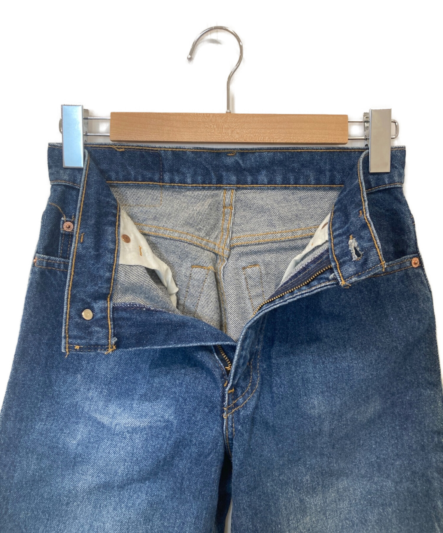 中古・古着通販】LEVI'S (リーバイス) 510デニムパンツ ブルー