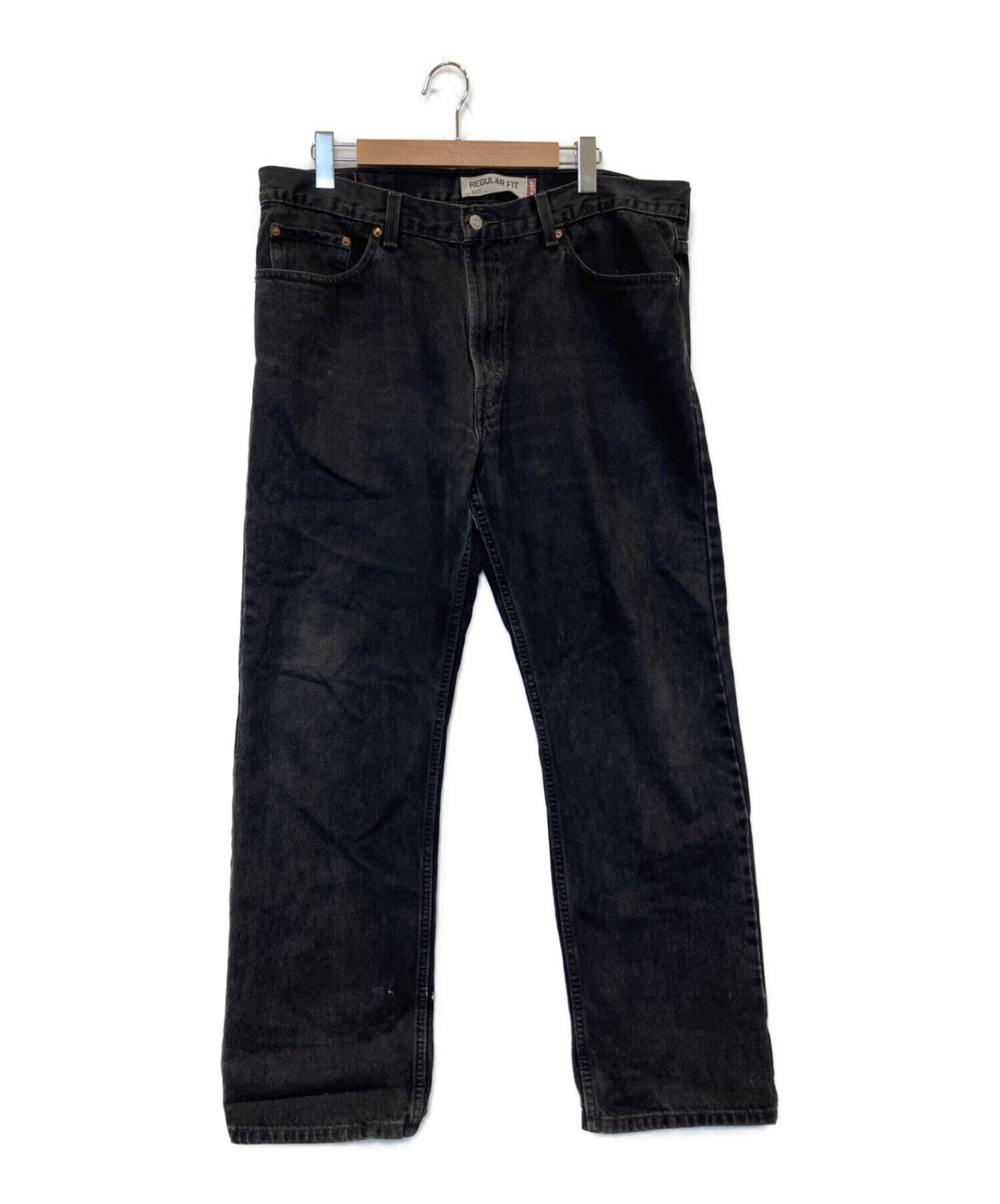 中古・古着通販】LEVI'S (リーバイス) 505ブラックデニムパンツ