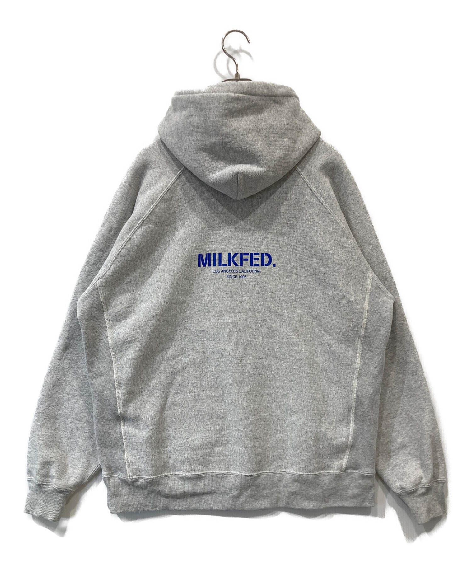 MILK FED. (ミルクフェド) Champion (チャンピオン) SWEAT HOODIE グレー サイズ:タグ欠損のため不明