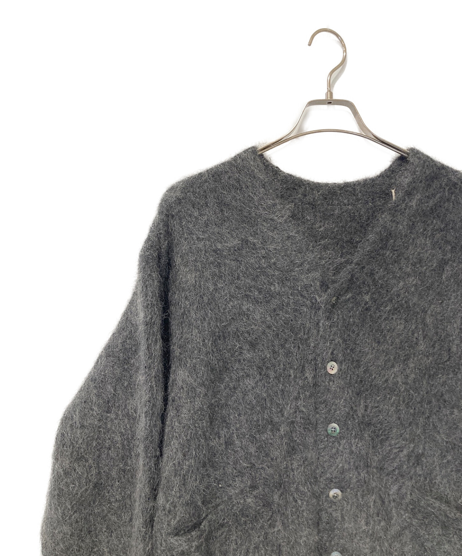 中古・古着通販】crepuscule (クレプスキュール) Mohair V/N Cardigan