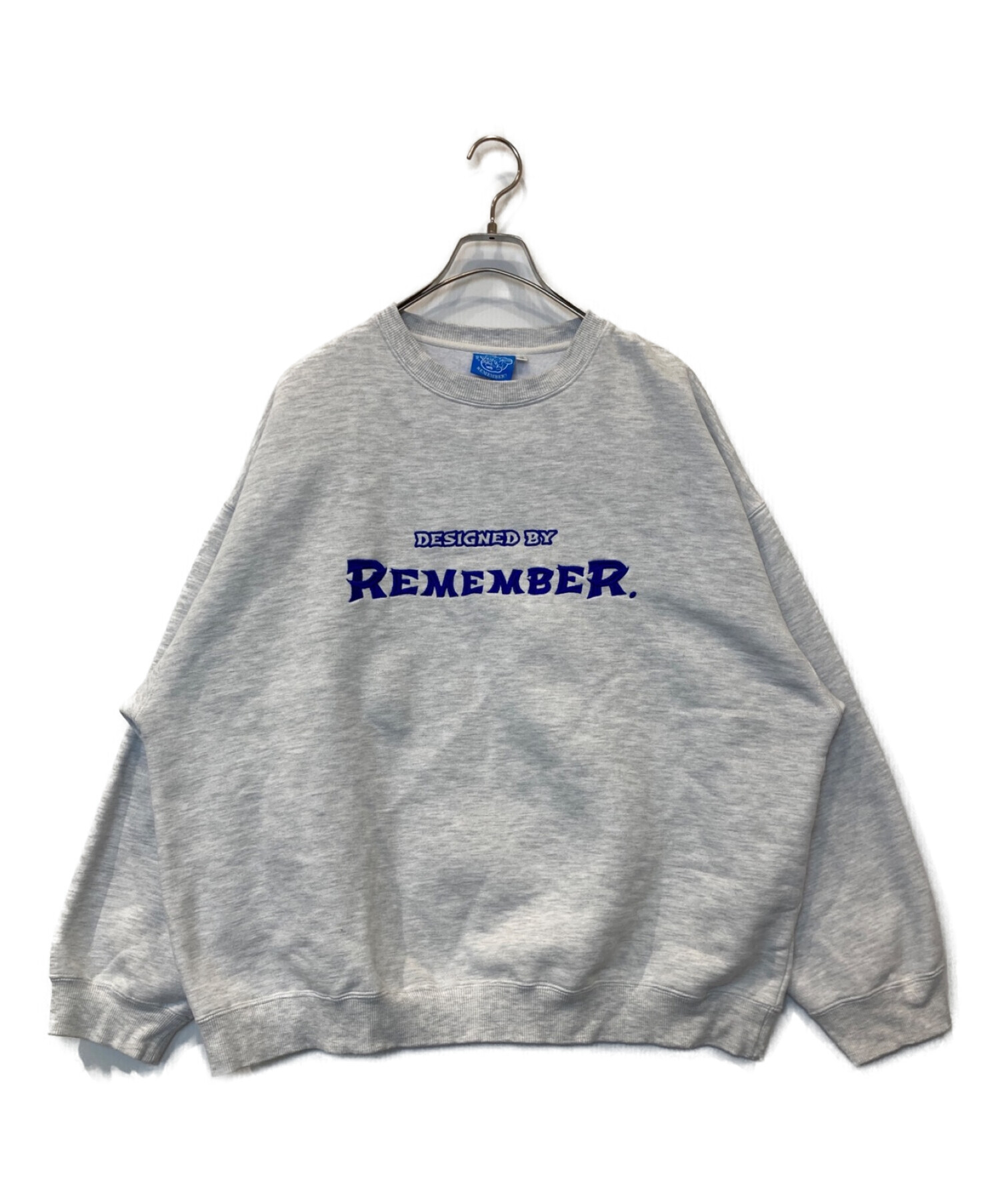 メンズremember スウェット グレー - スウェット