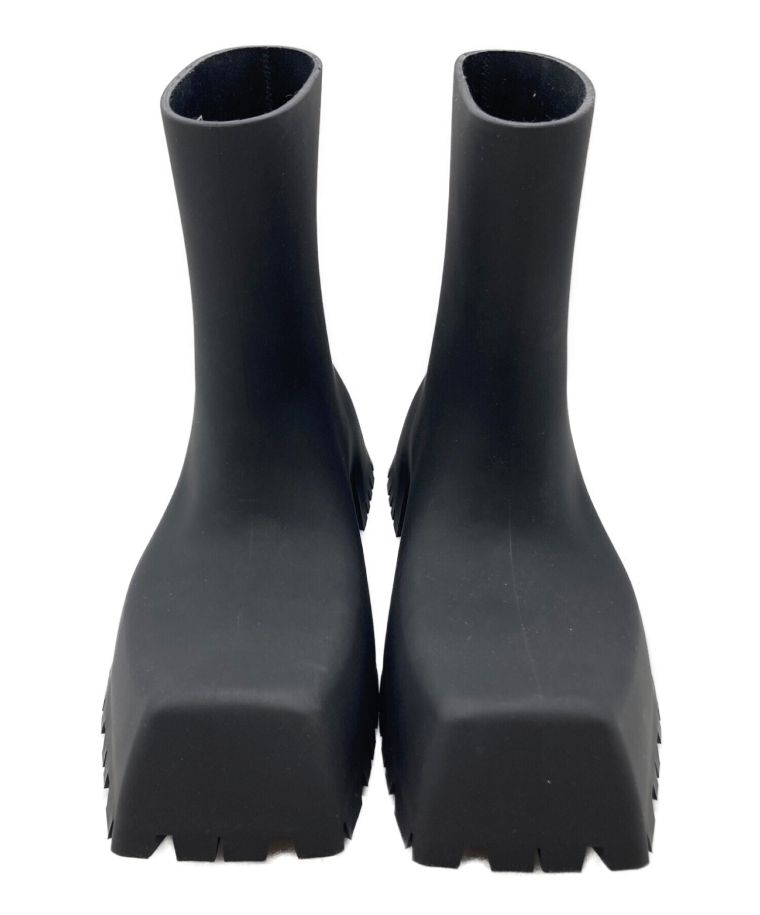 BALENCIAGA (バレンシアガ) ラバーブーツ/TROOPER RUBBER ブラック サイズ:25cm