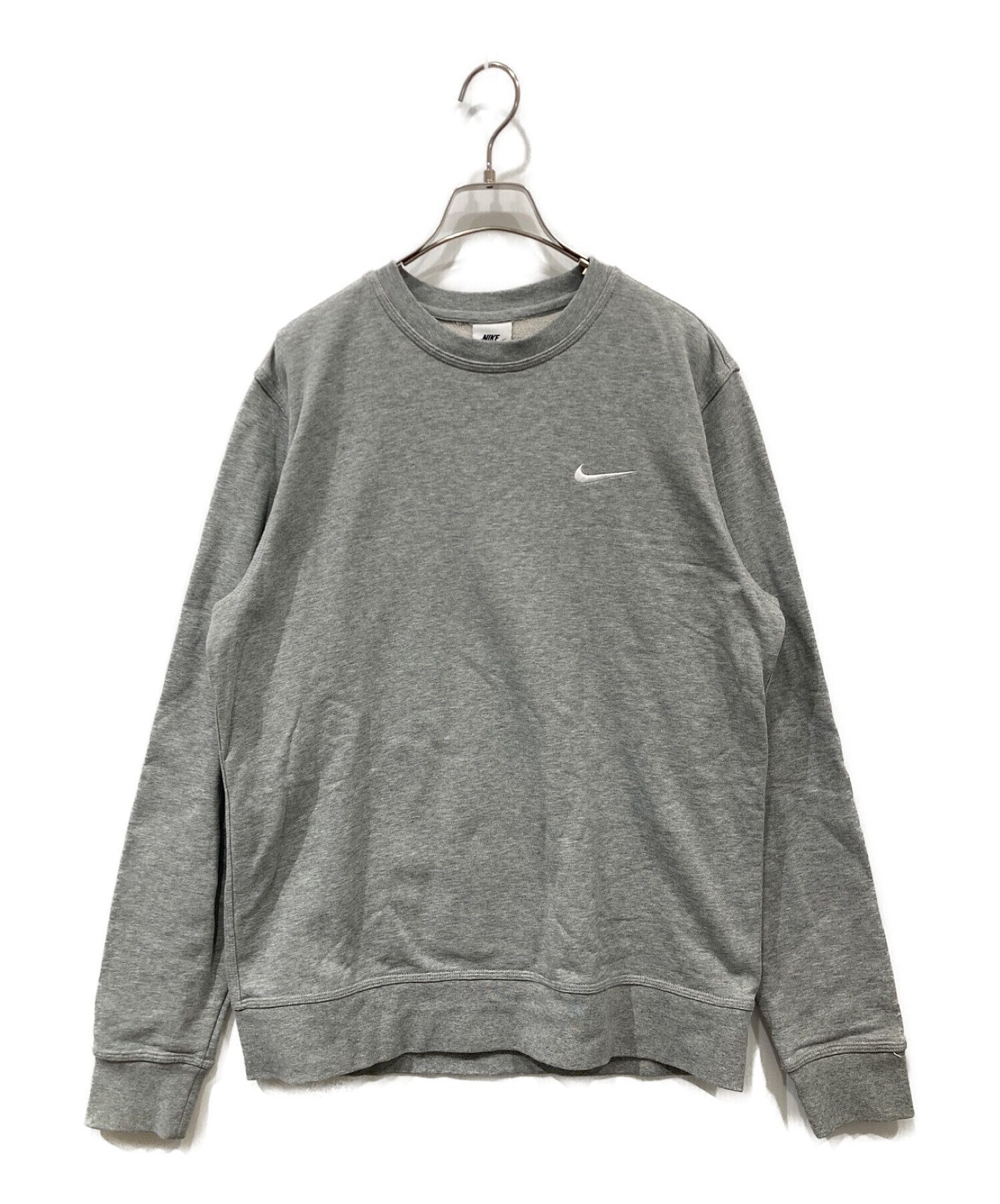 中古・古着通販】NIKE (ナイキ) ロゴスウェット グレー サイズ:XL ...