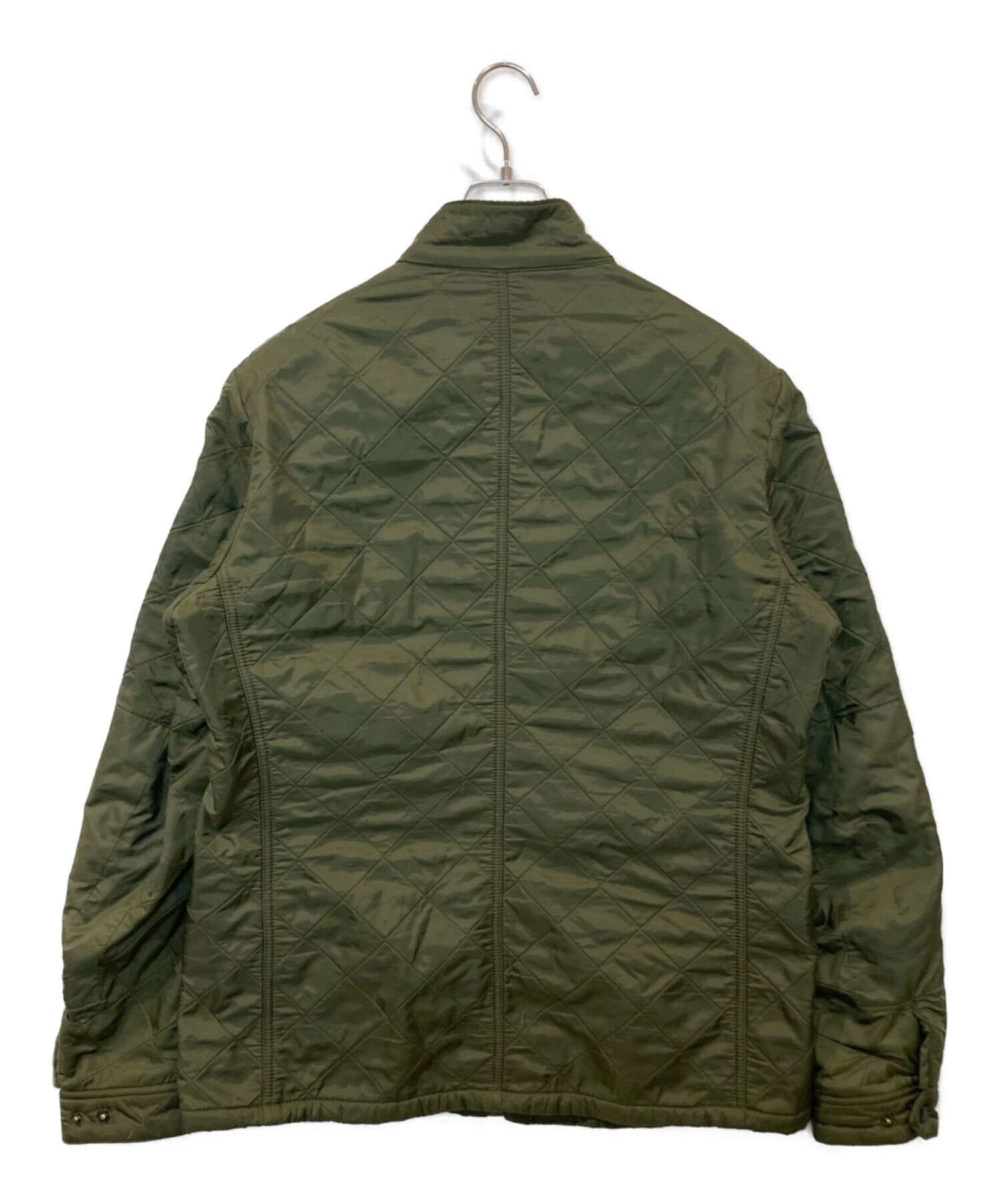 Barbour キルティングジャケット オリーブ XL着丈約83cm - ブルゾン