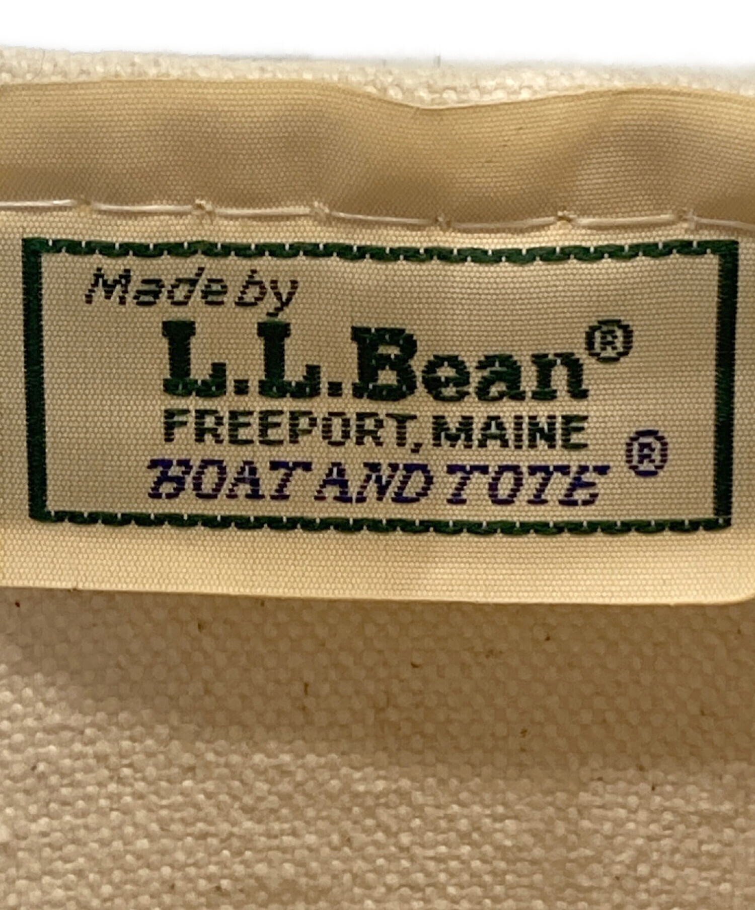 L.L.Bean (エルエルビーン) 80-90s BOAT AND TOTE