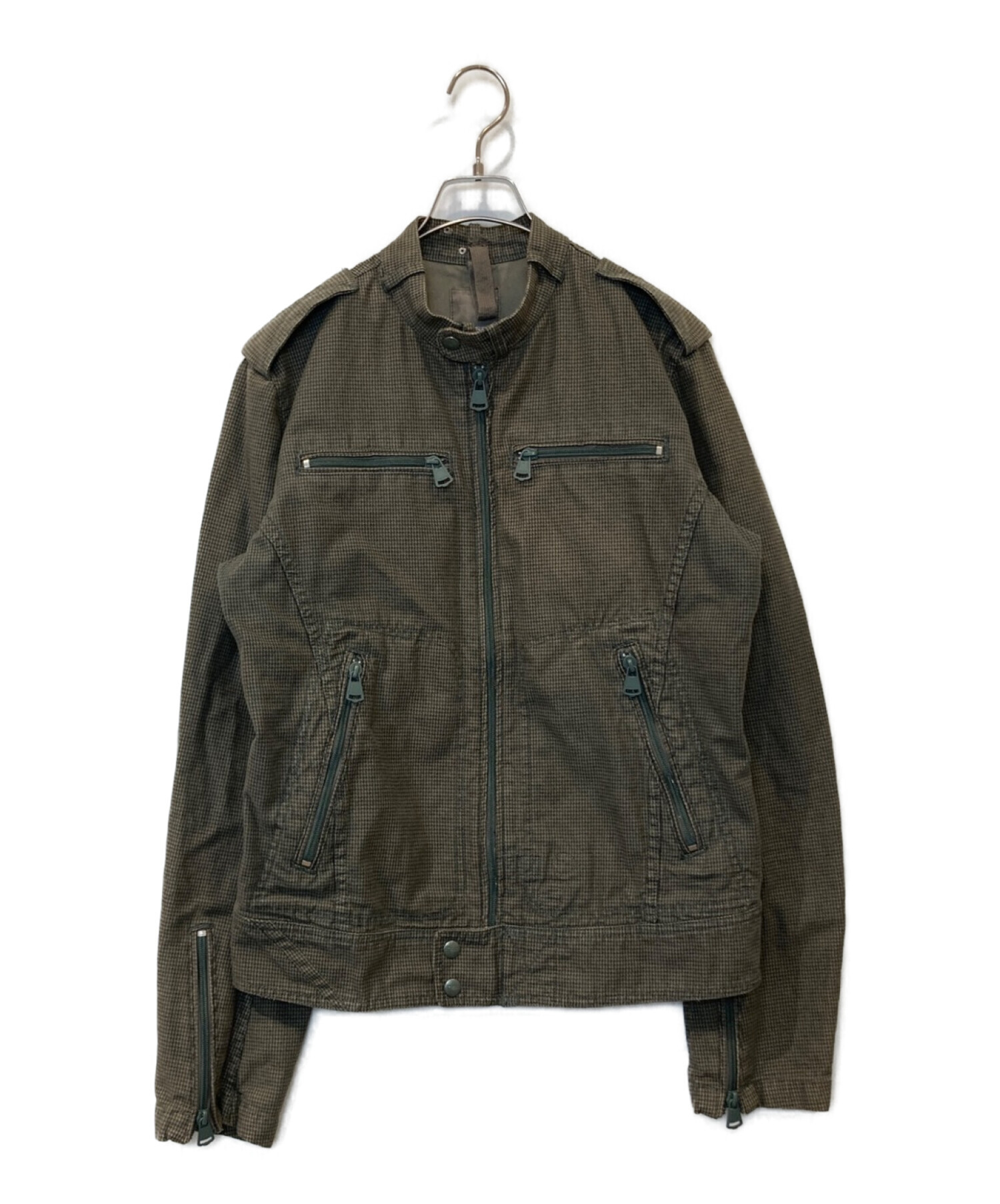 中古・古着通販】DIESEL (ディーゼル) コットンジャケット カーキ サイズ:M｜ブランド・古着通販 トレファク公式【TREFAC  FASHION】スマホサイト