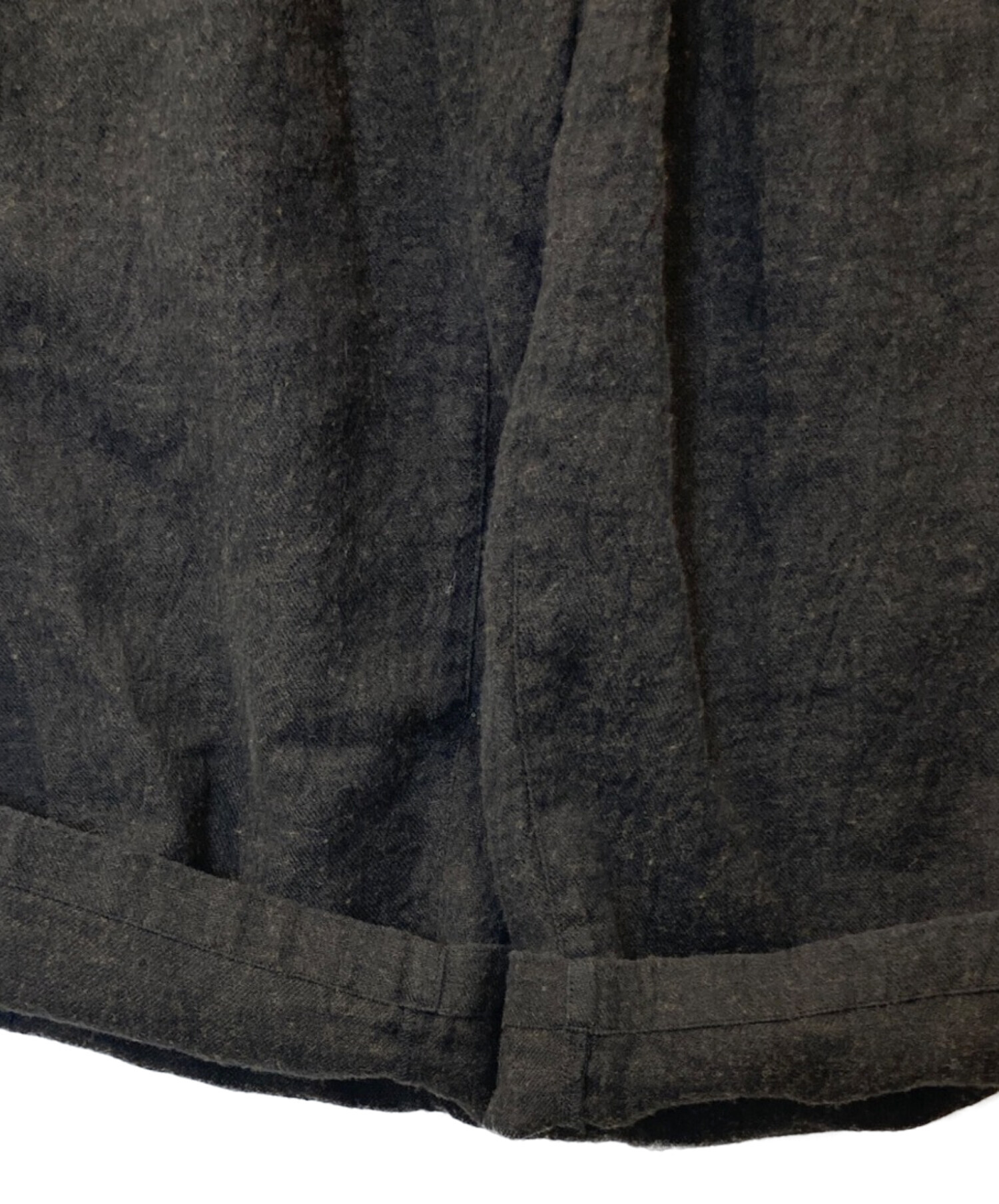 LIDnM (リドム) LINEN WOOL FATIGUE PANTS/リネンウールファティーグパンツ ブラウン サイズ:S