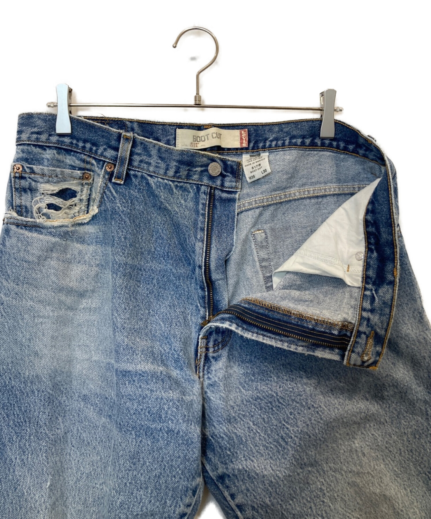 LEVI'S (リーバイス) 517デニムパンツ インディゴ サイズ:W36L30