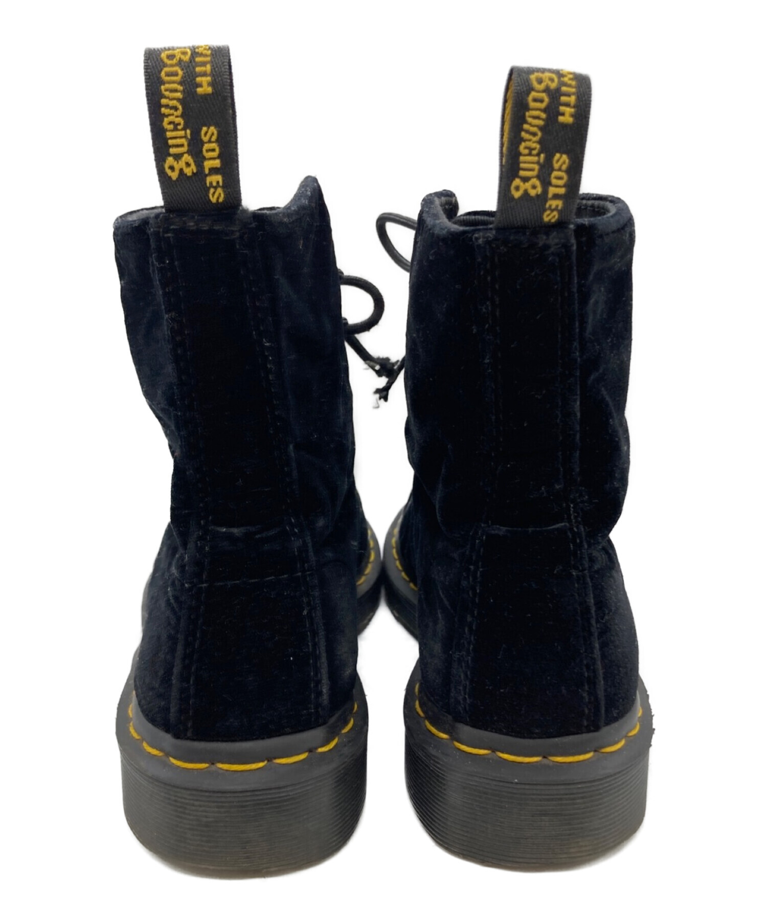 中古・古着通販】Dr.Martens (ドクターマーチン) 8ホールベロアブーツ 