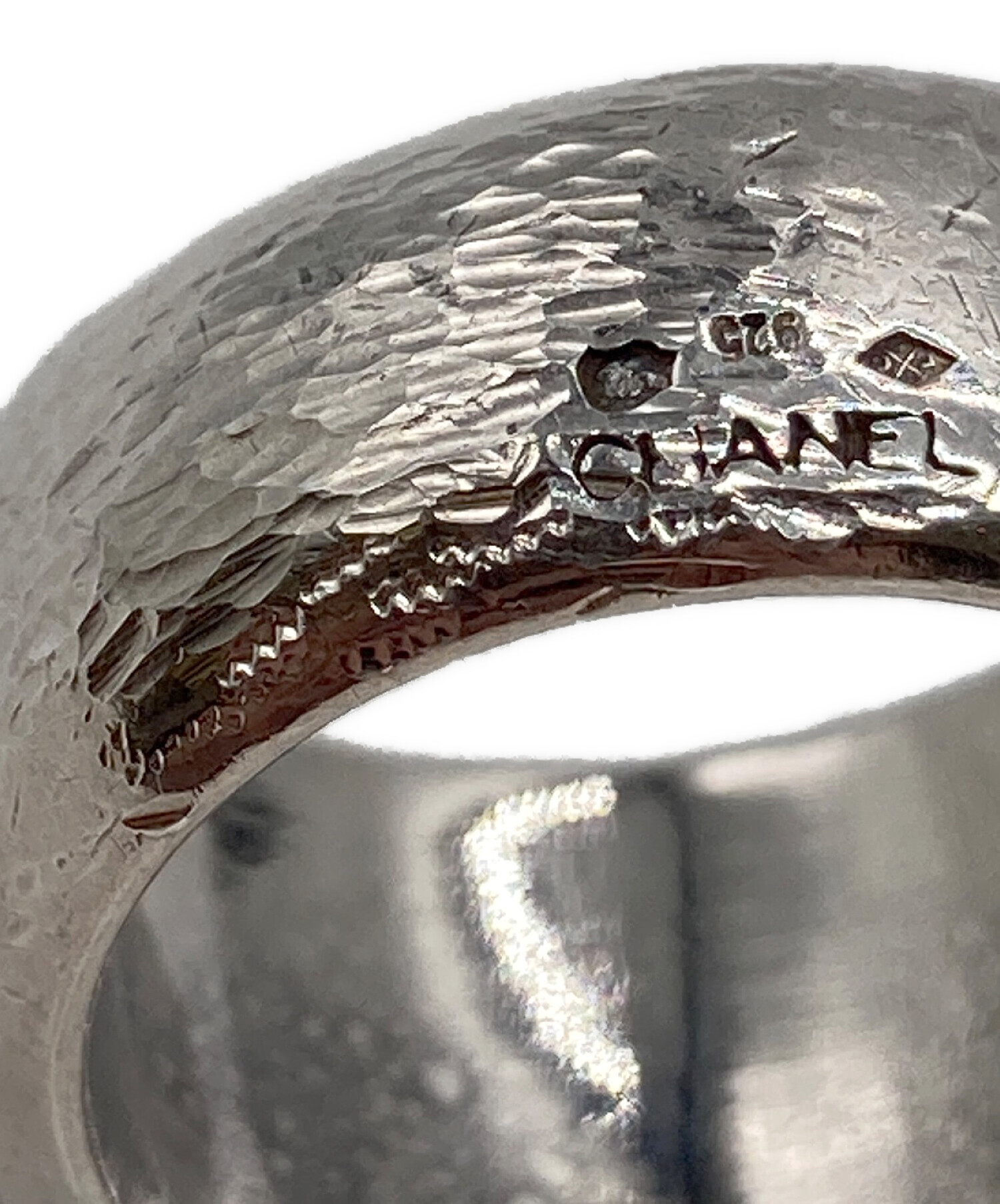 中古・古着通販】CHANEL (シャネル) ランダムロゴワイドリング