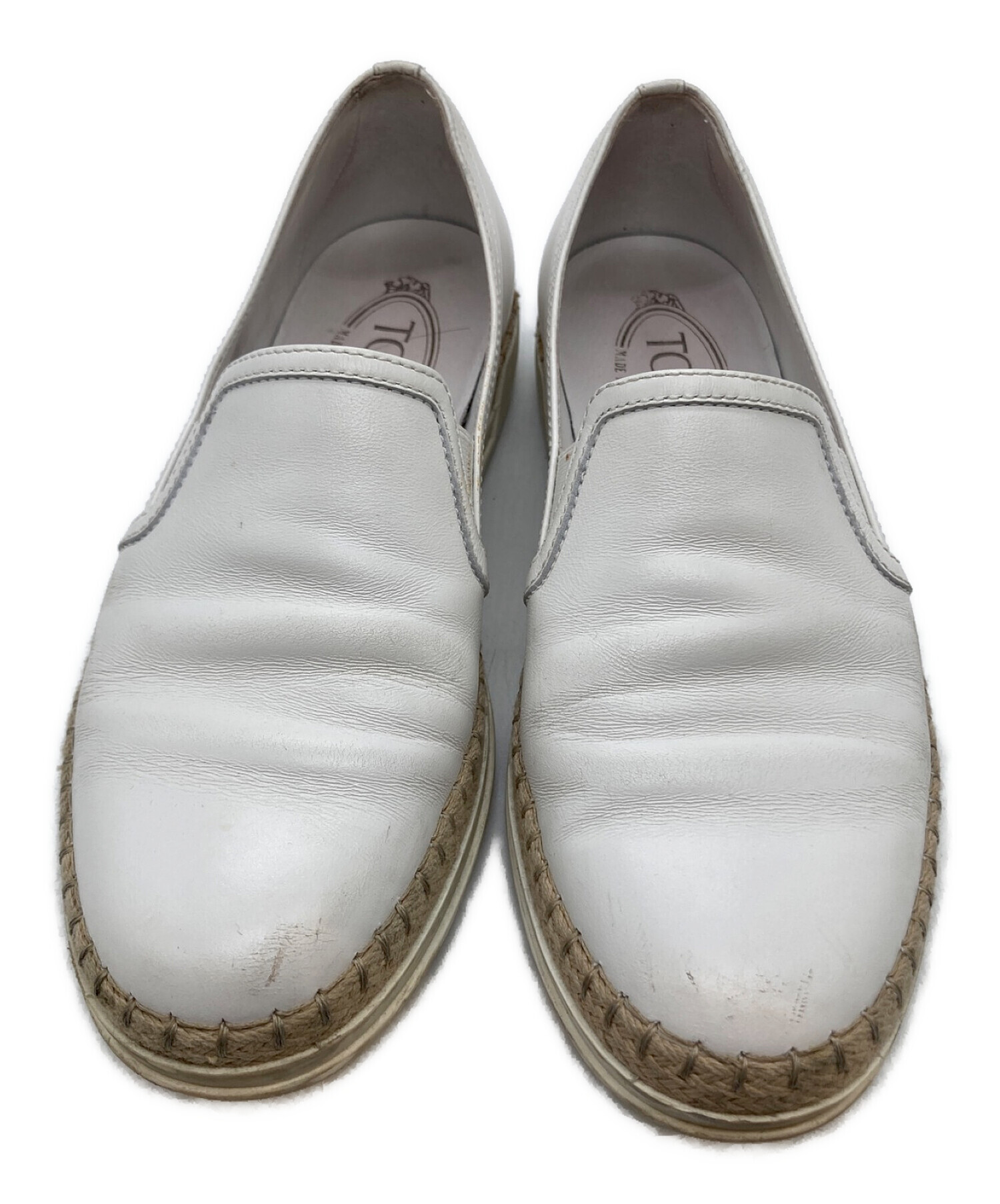 中古・古着通販】TOD'S (トッズ) レザースリッポン / エスパドリーユ