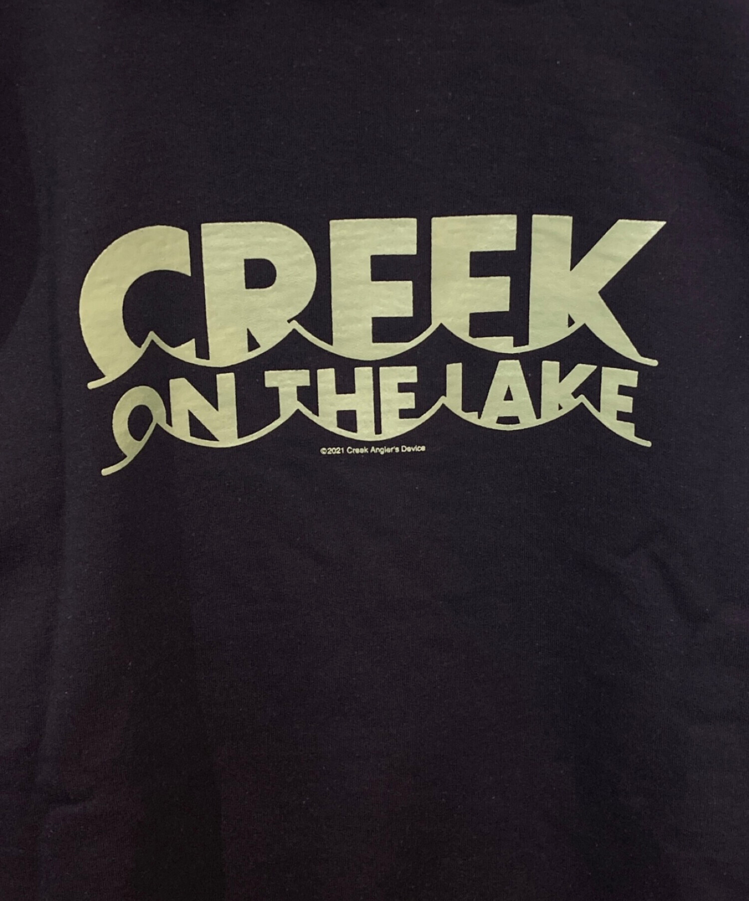 中古・古着通販】Creek (クリーク) on the lake hoodie ネイビー 