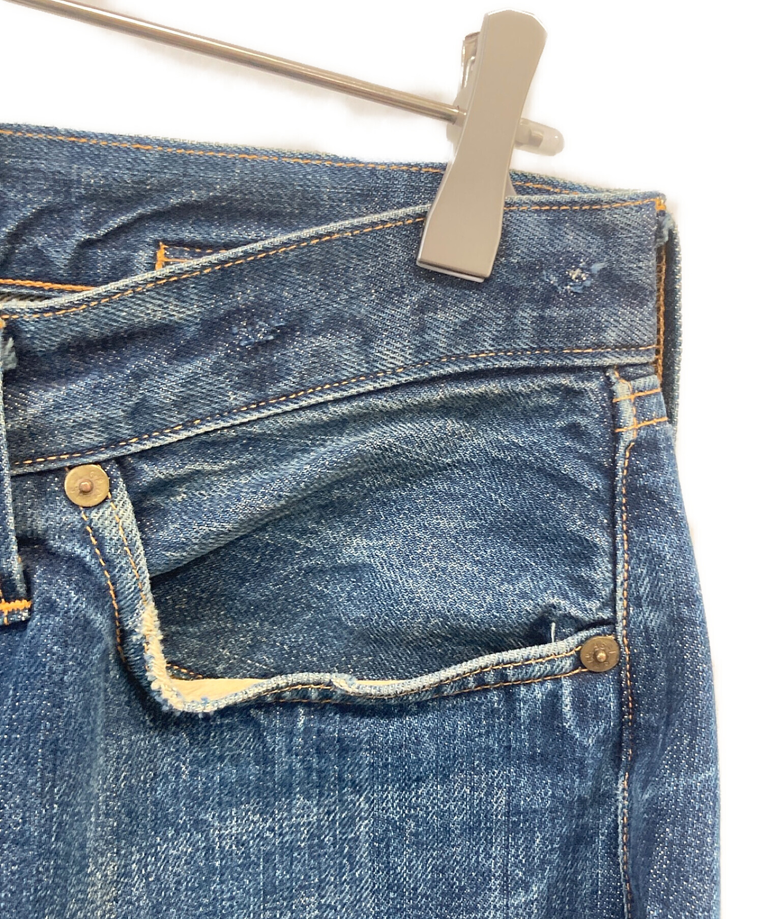 中古・古着通販】LEVI'S (リーバイス) 201シンチバックデニム