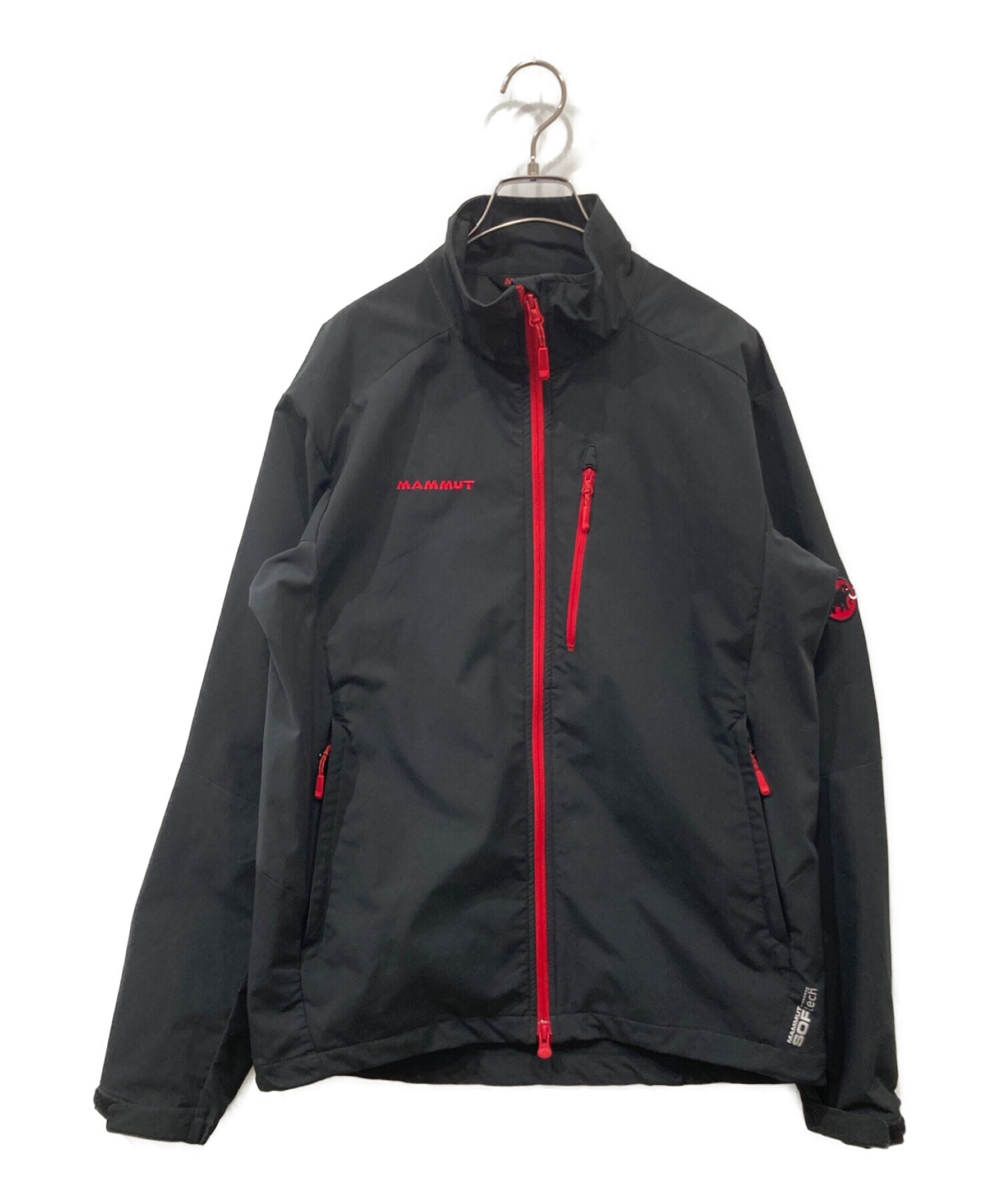 中古・古着通販】MAMMUT (マムート) SOFtech Granite Hybrid Jacket レッド×ブラック  サイズ:M｜ブランド・古着通販 トレファク公式【TREFAC FASHION】スマホサイト