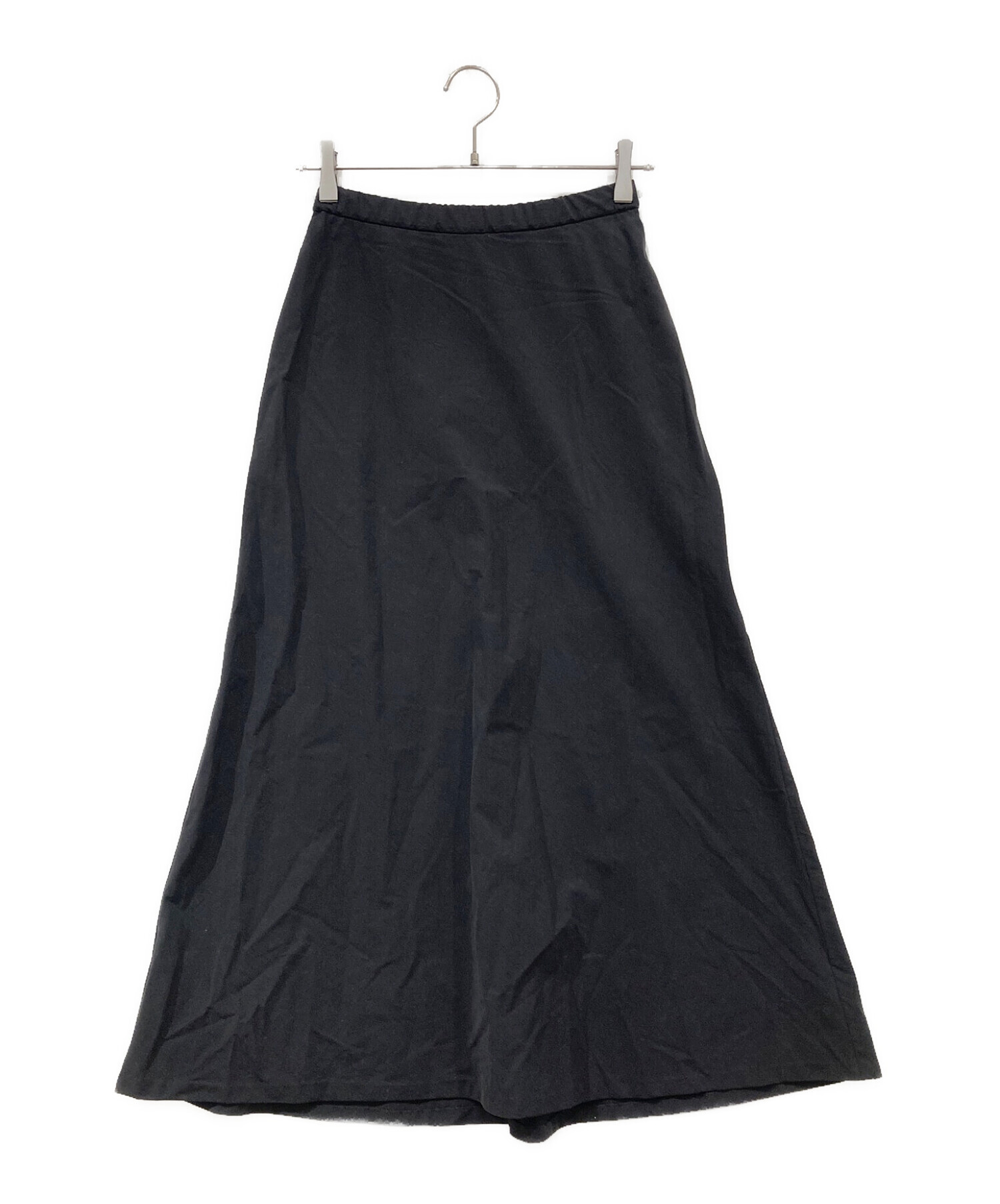 FRAMeWORK (フレームワーク) バイアスフレアスカート ブラック サイズ:36