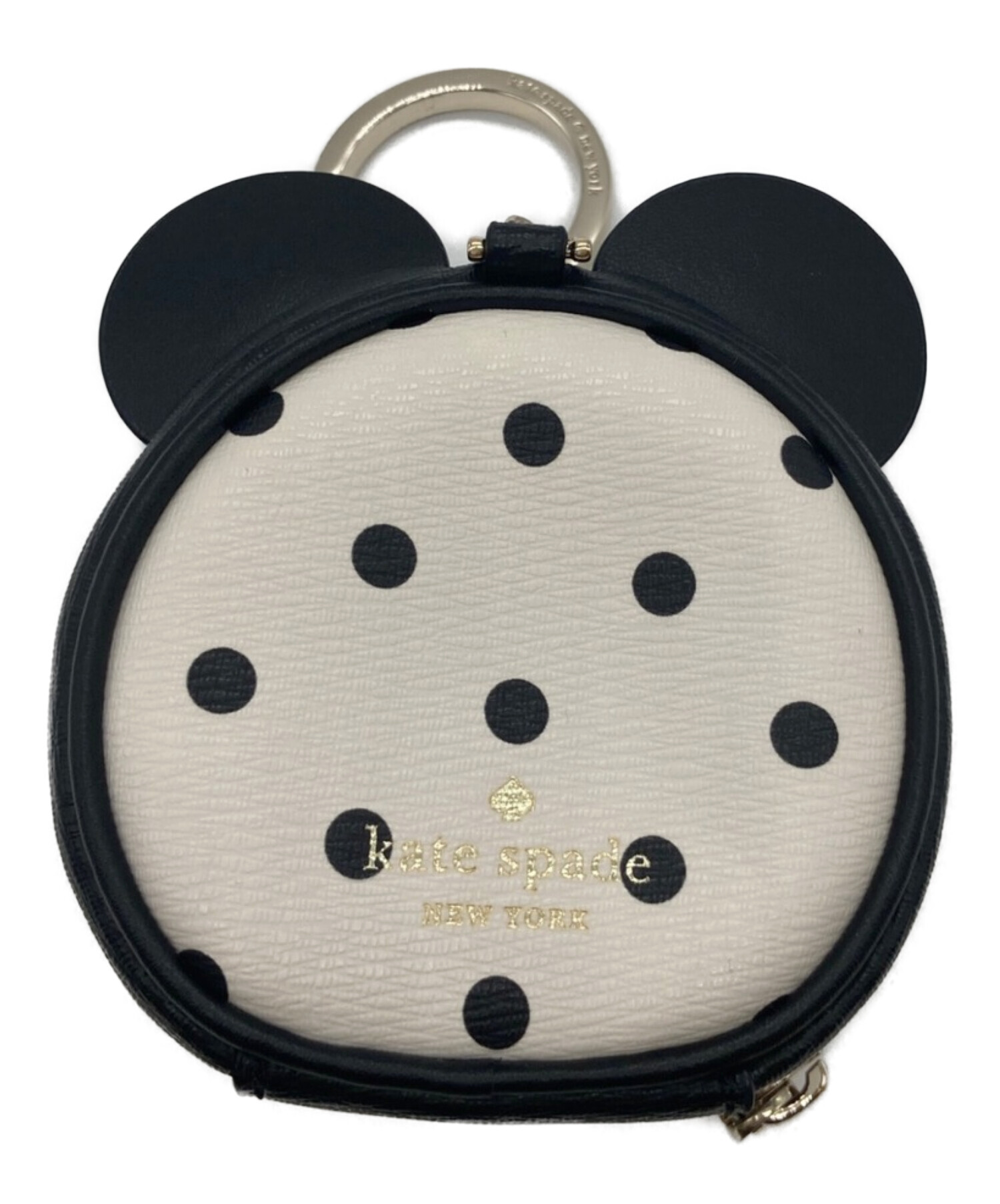 Kate Spade (ケイトスペード) DISNEY (ディズニー) ミニーマウスコインケース ブラック