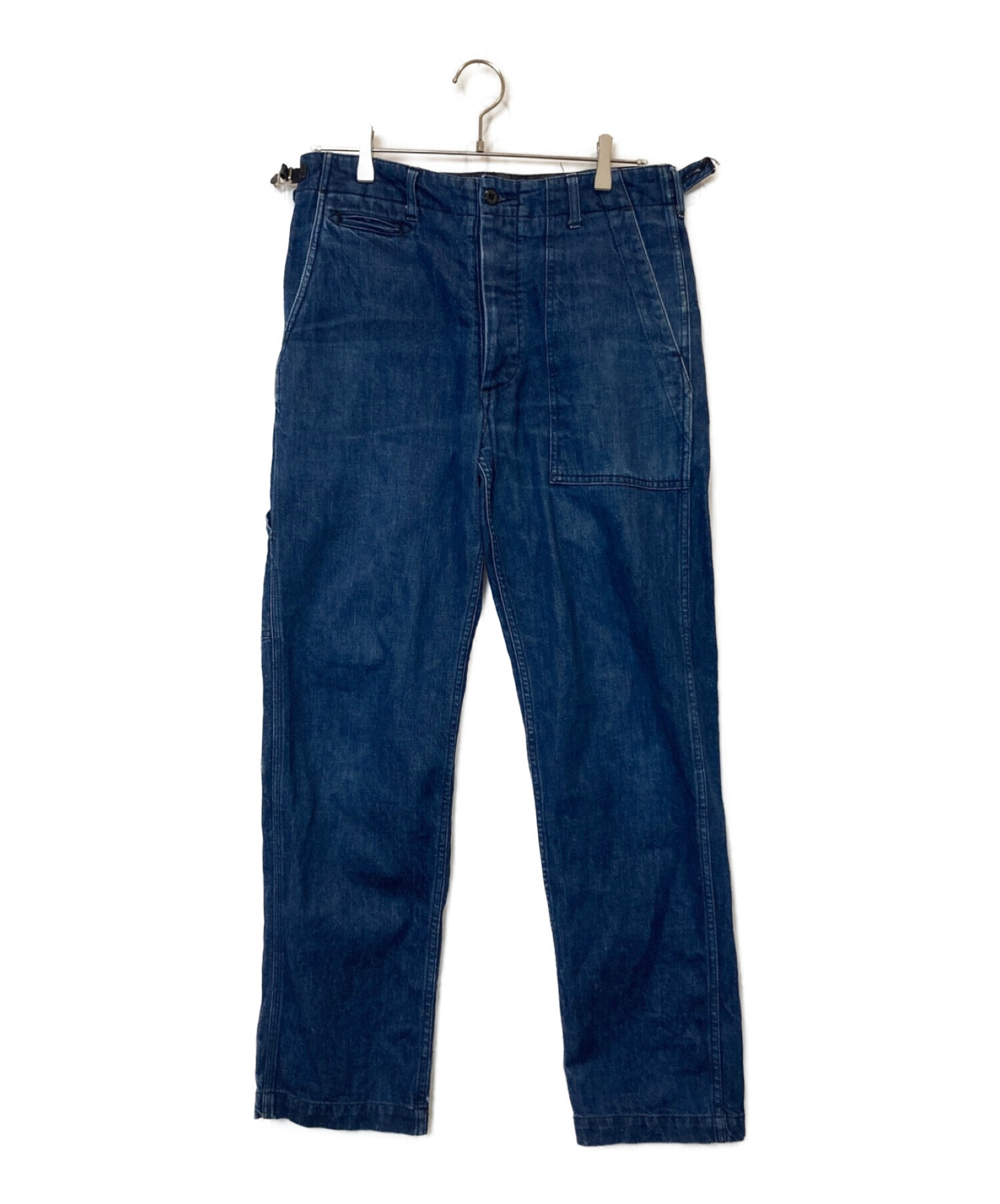 Engineered Garments (エンジニアド ガーメンツ) BEAMS PLUS (ビームスプラス) 別注 GLASSFIELD PANTS  DENIM ブルー サイズ:30
