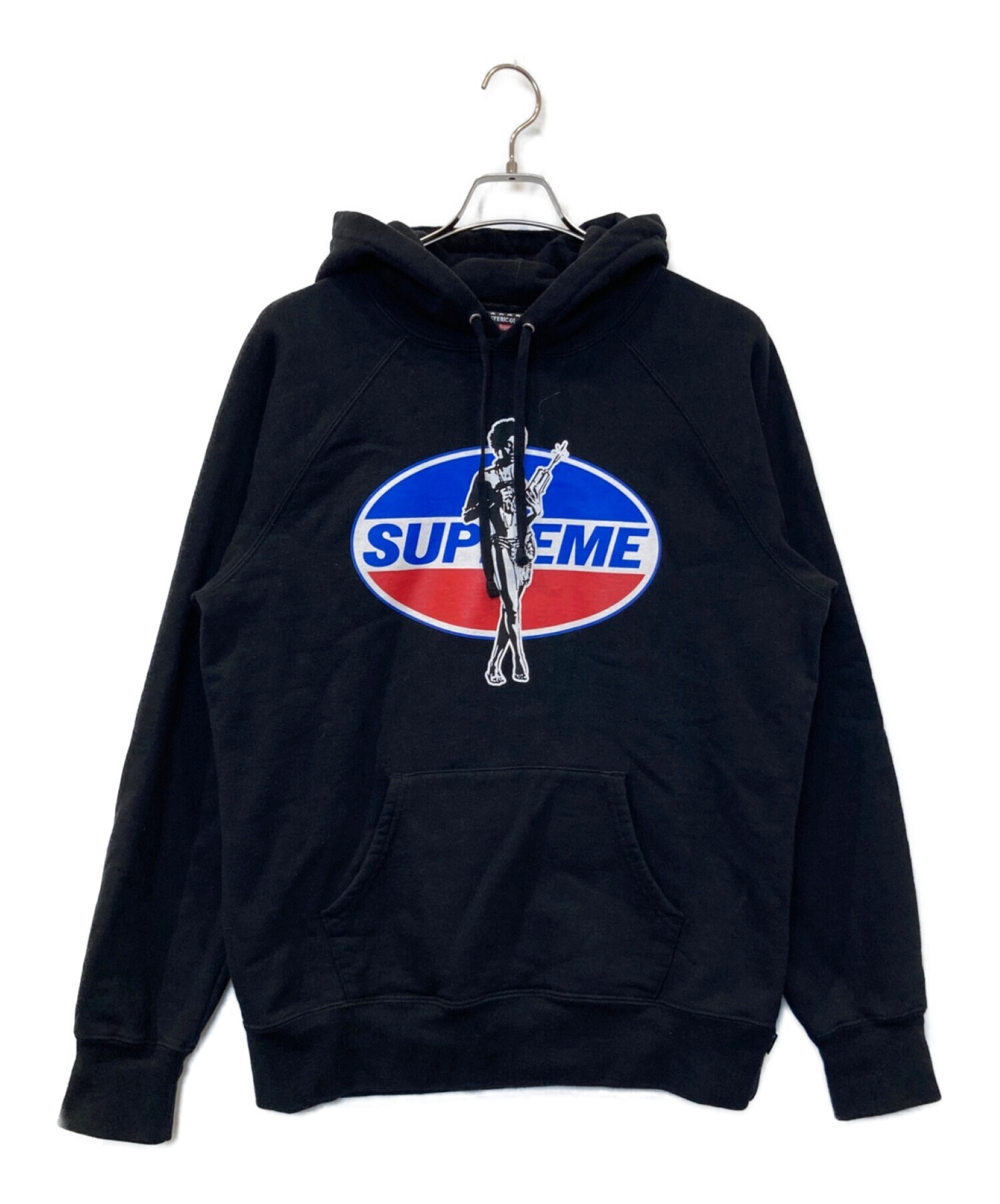 SUPREME (シュプリーム) Hysteric Glamour (ヒステリックグラマー) Dynamite Hooded Sweatshirt  ブラック サイズ:M
