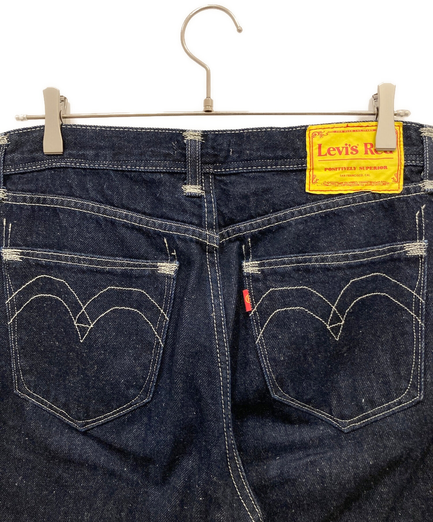 LEVI'S RED (リーバイス レッド) ルーズストレートデニムパンツ インディゴ サイズ:Ｗ27