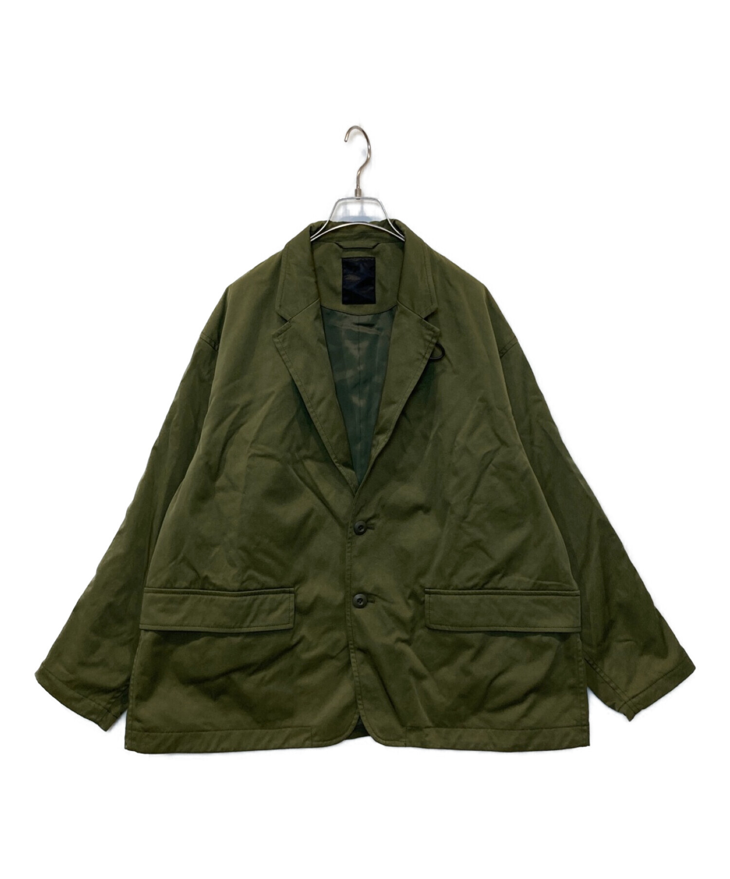 中古・古着通販】DAIWA PIER39 (ダイワ ピア39) TECH LOOSE 2B JACKET TWILL カーキ  サイズ:M｜ブランド・古着通販 トレファク公式【TREFAC FASHION】スマホサイト