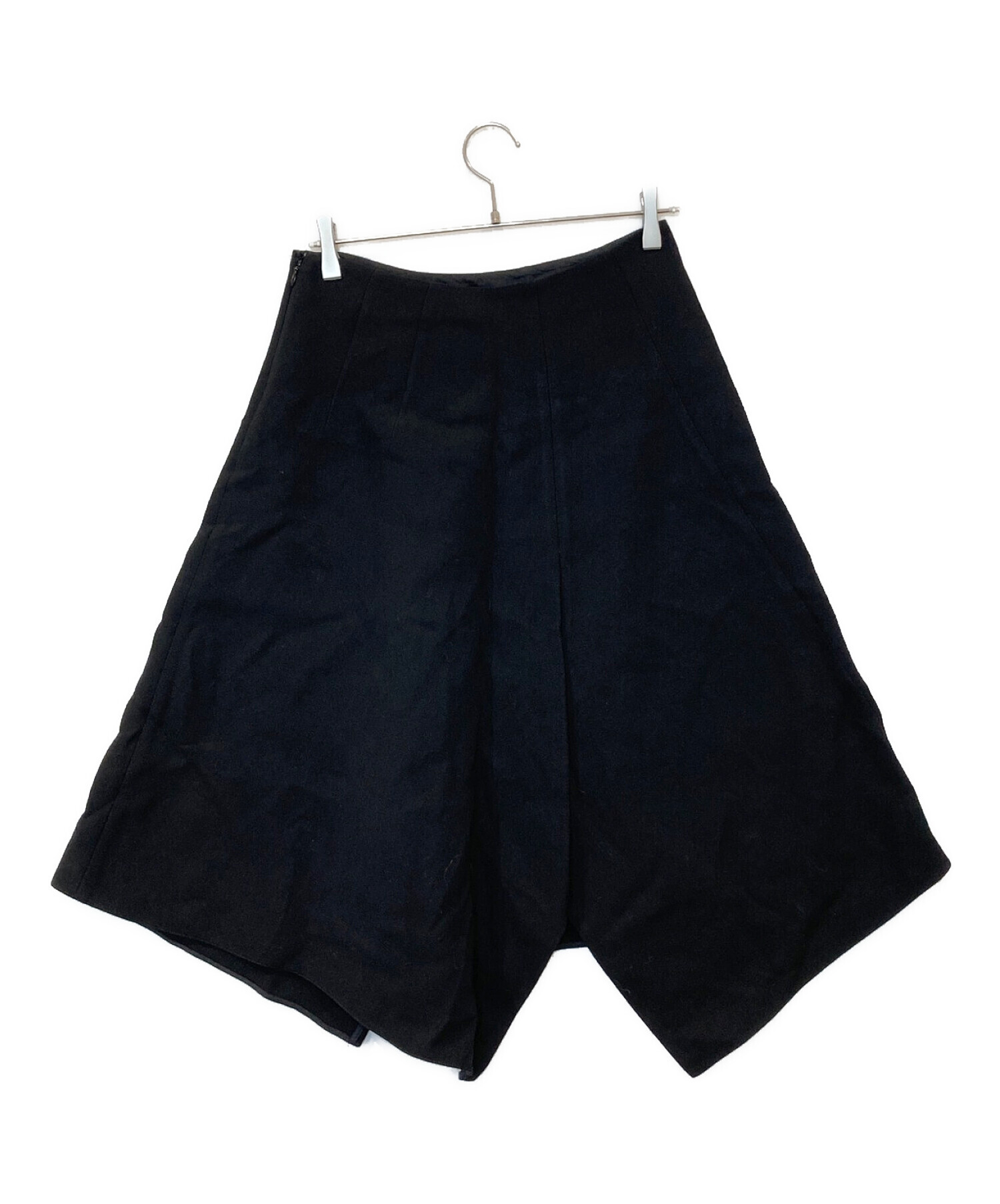 MARNI (マルニ) ウールアシンメトリースカート ブラック サイズ:40