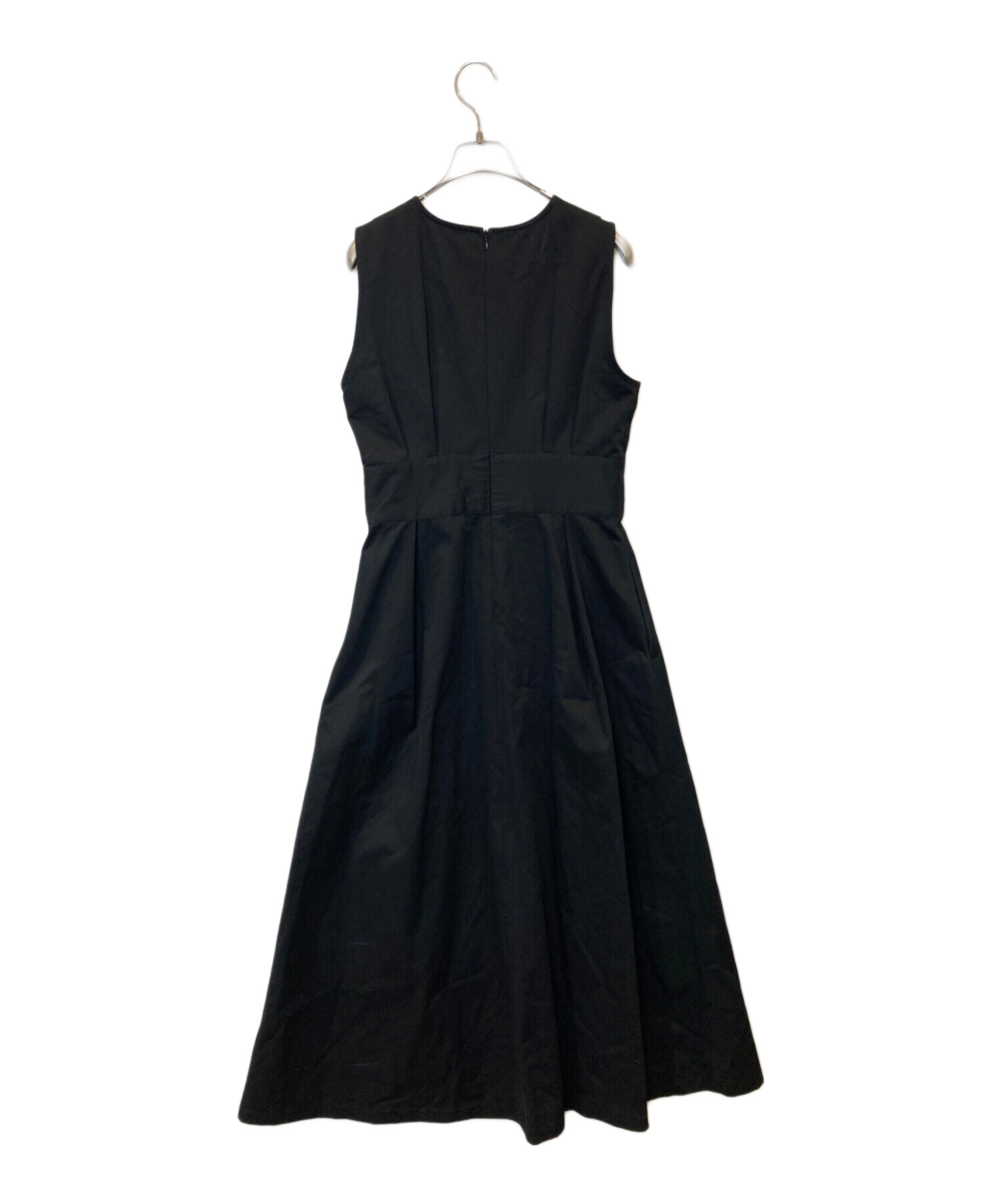foufou (フーフー) アメリカメディカルノースリーブドレス ブラック サイズ:1
