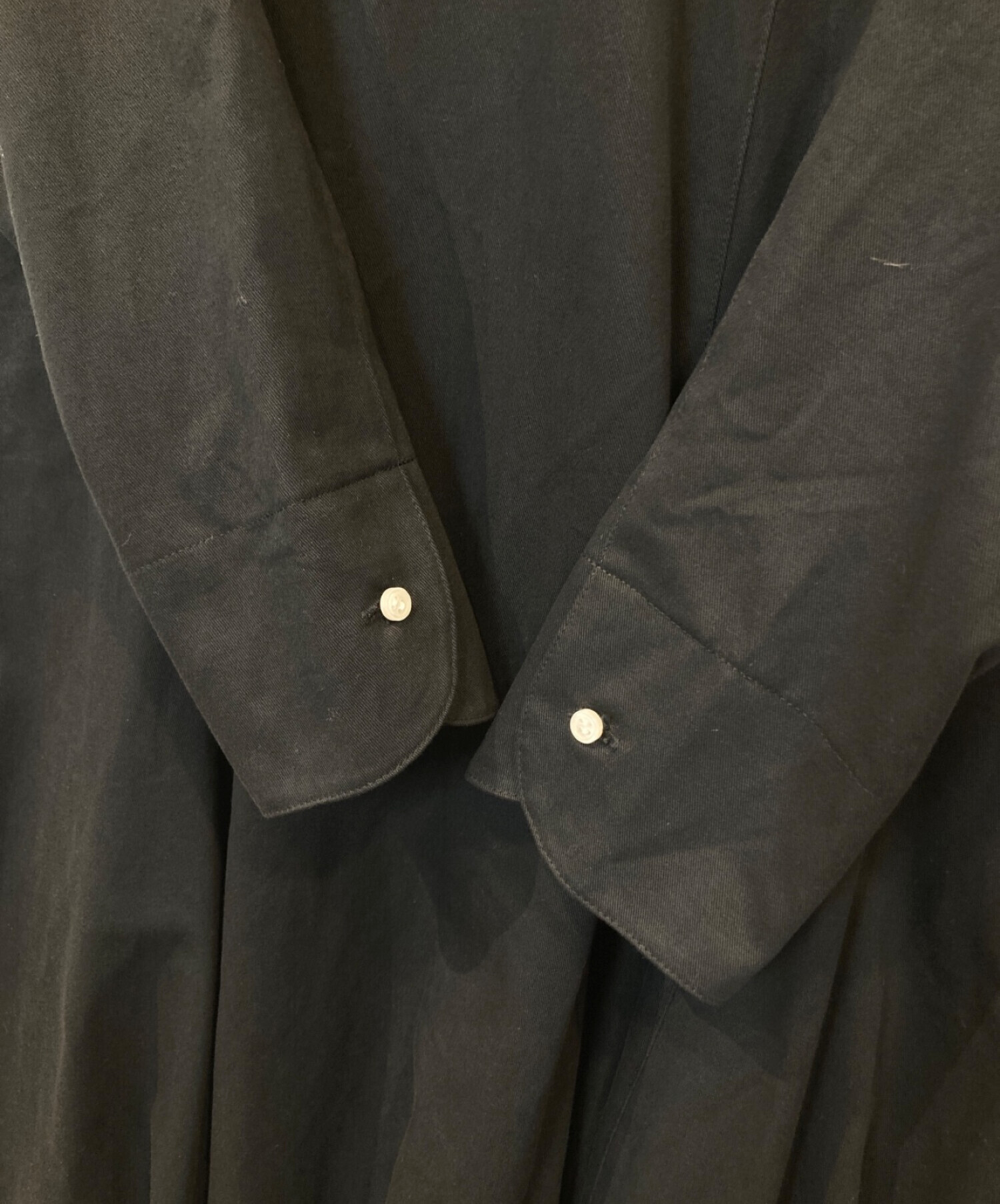 foufou (フーフー) THE DRESS #34 round collar flare dress ブラック サイズ:1