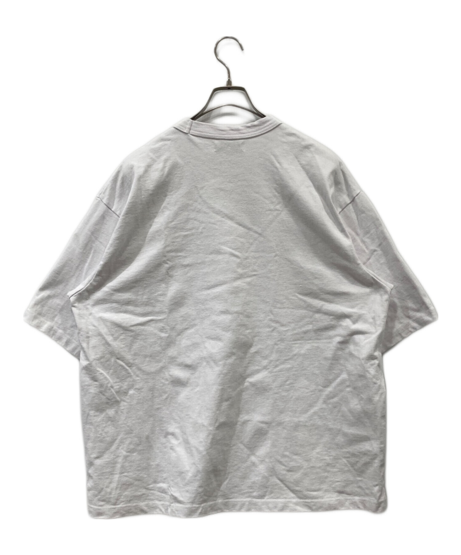 CAHLUMN (カウラム) ポケットTシャツ ホワイト サイズ:S