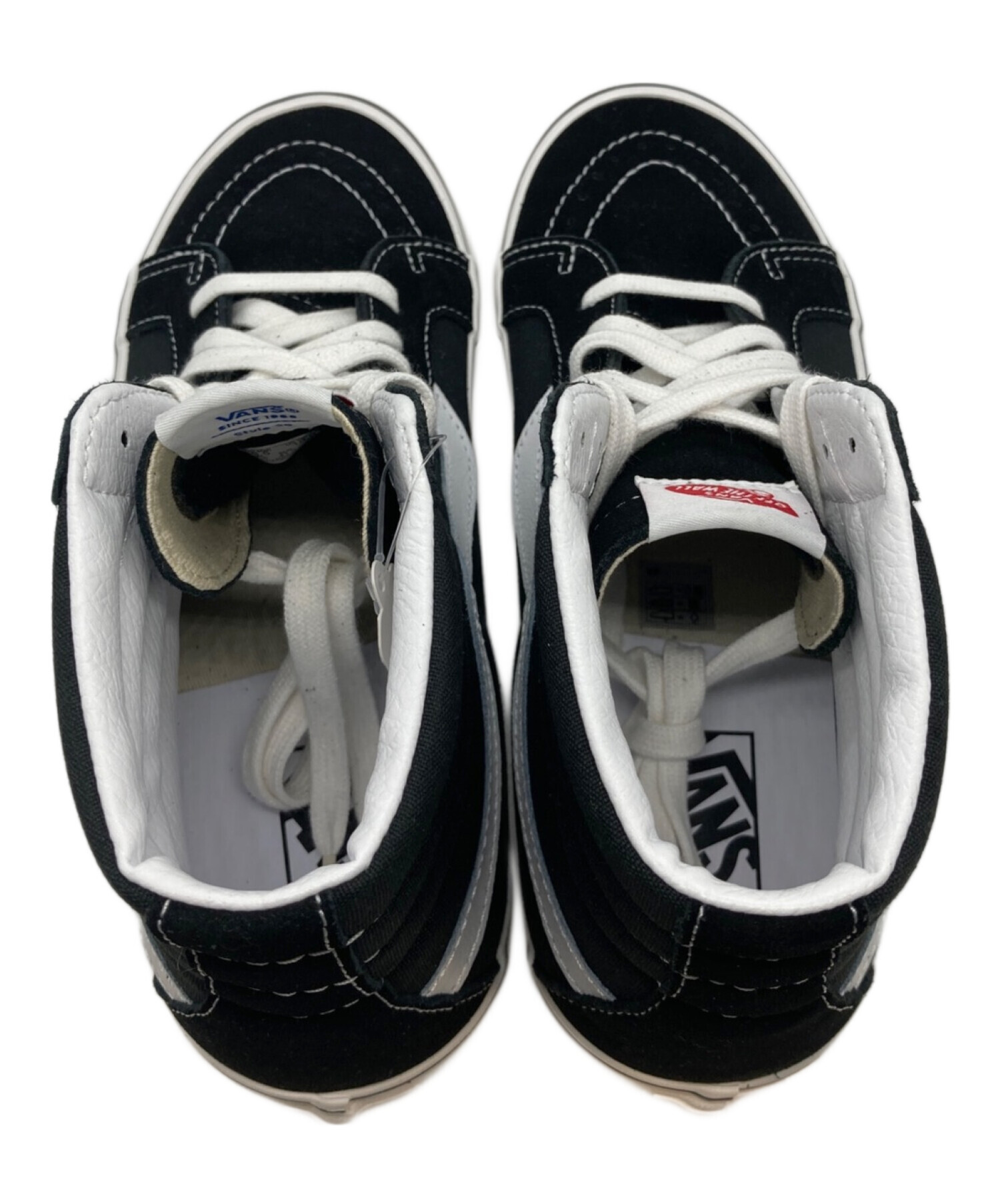 中古・古着通販】VANS (バンズ) ハイカットスニーカー ブラック サイズ 